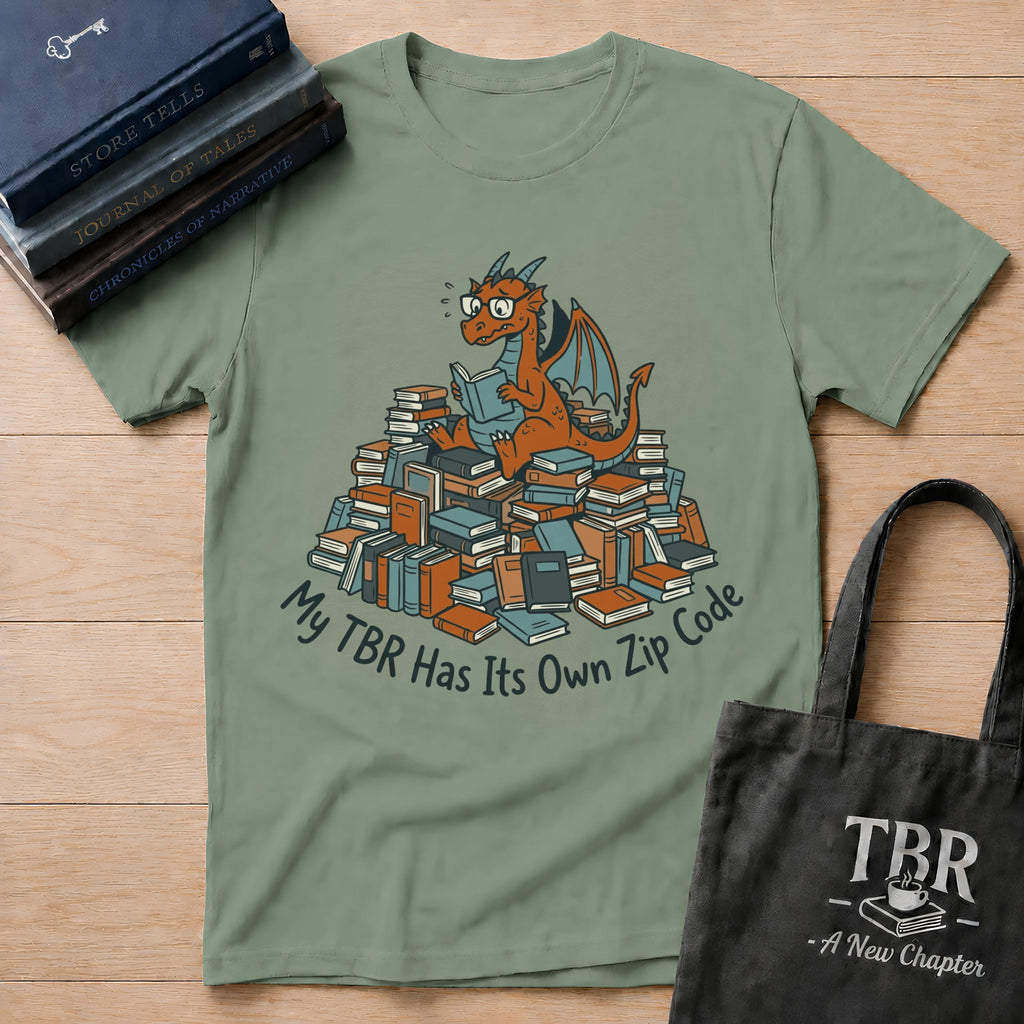 My TBR Has Its Own Zip Code T-Shirt