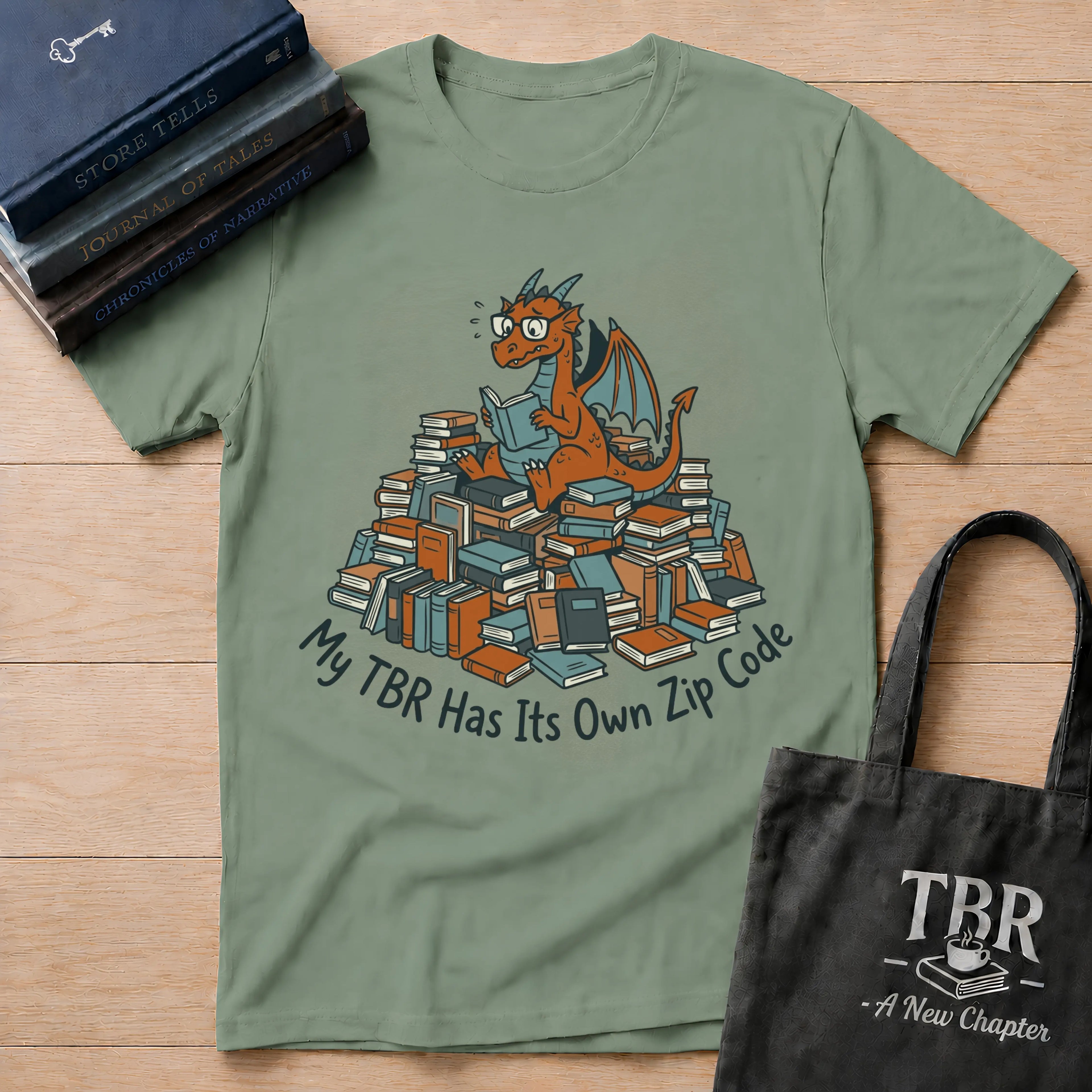 My TBR Has Its Own Zip Code T-Shirt