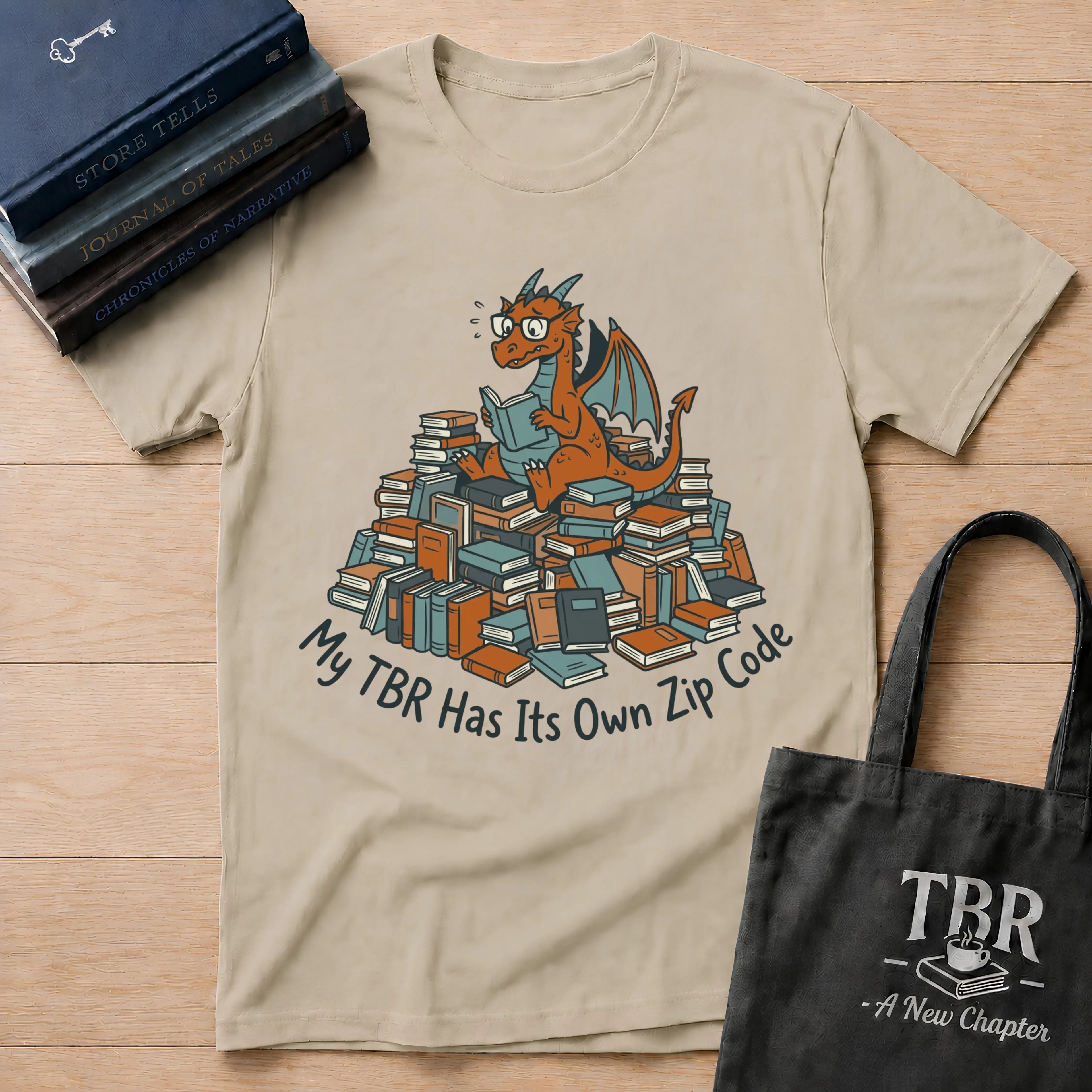 My TBR Has Its Own Zip Code T-Shirt