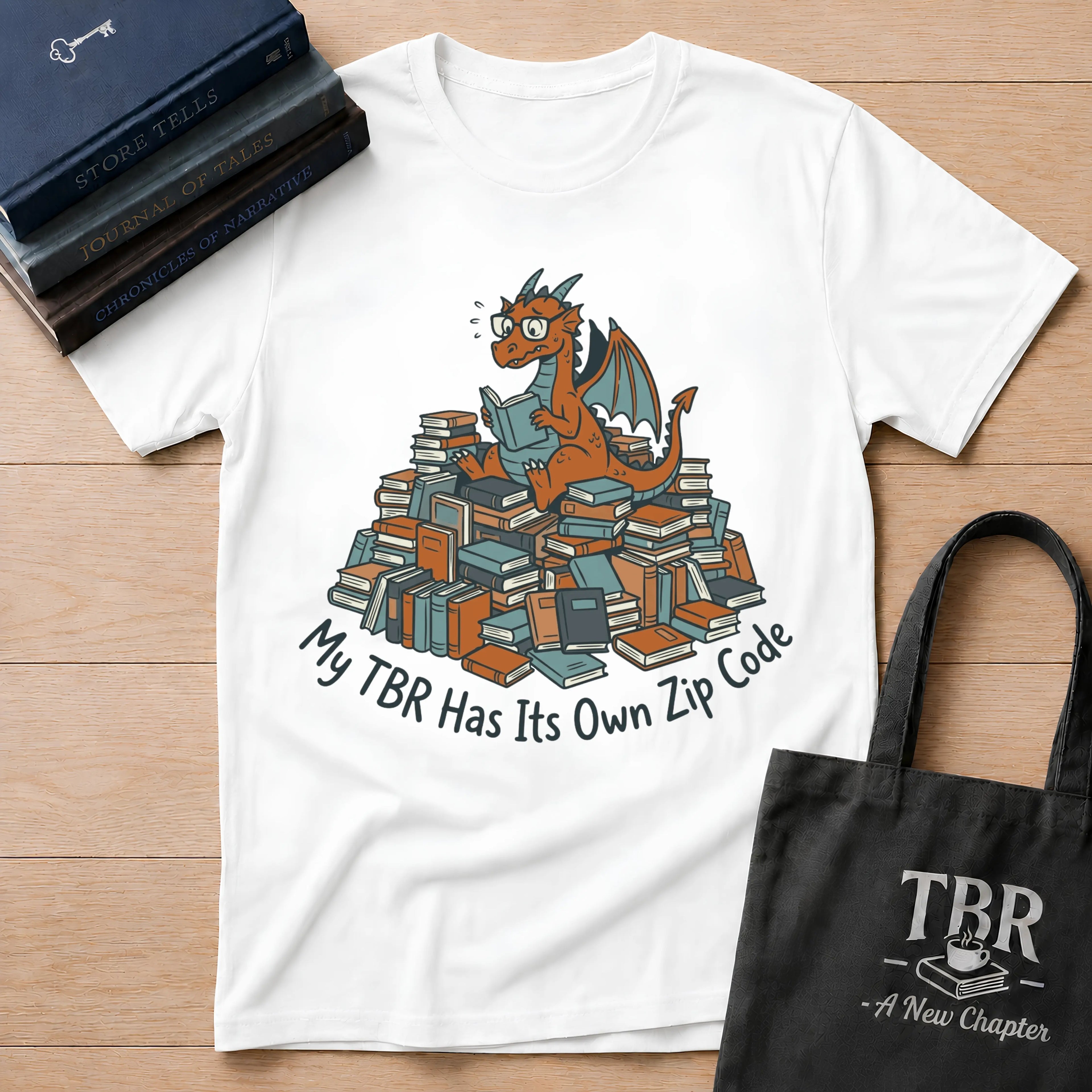 My TBR Has Its Own Zip Code T-Shirt