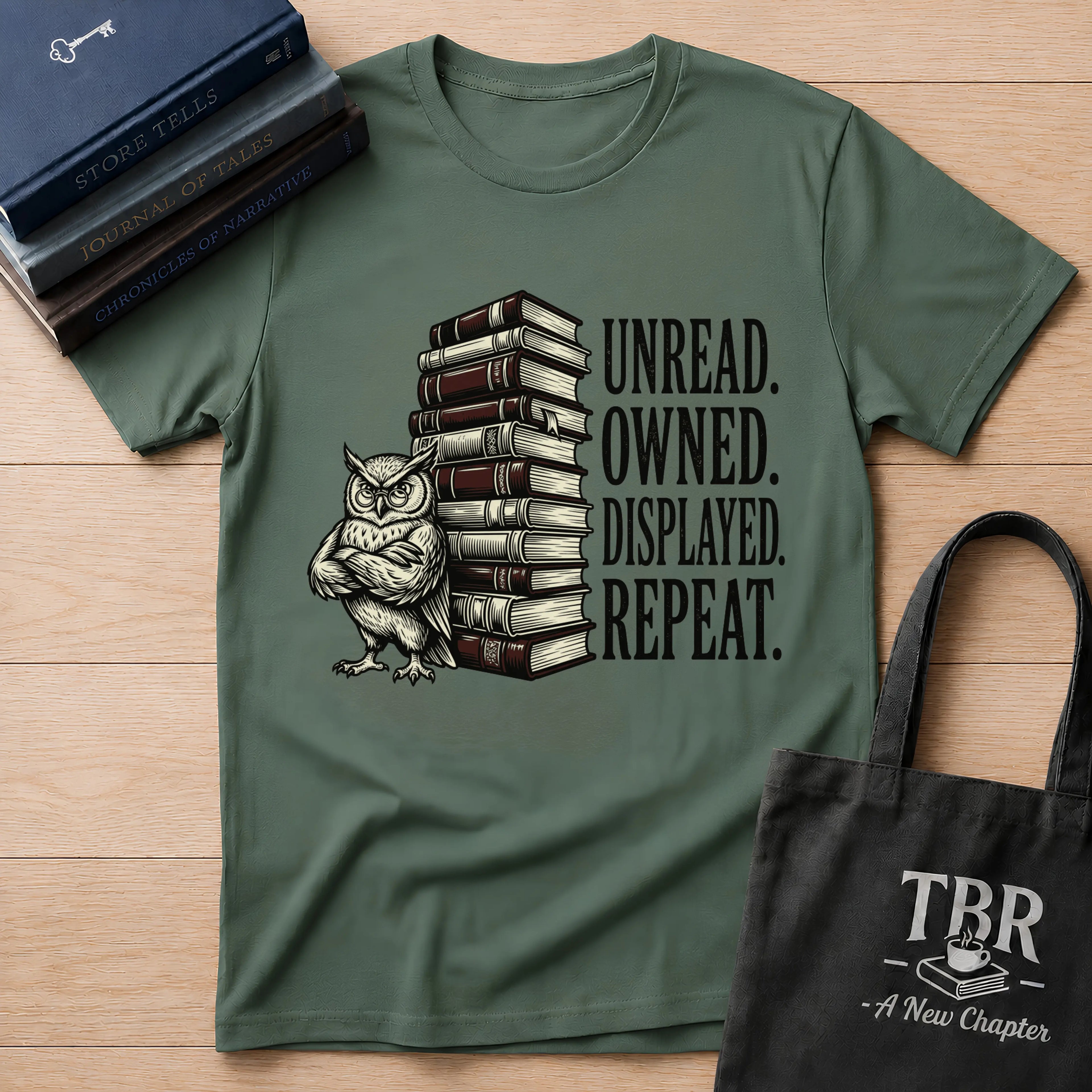 Unread Owned Displayed Repeat T-Shirt