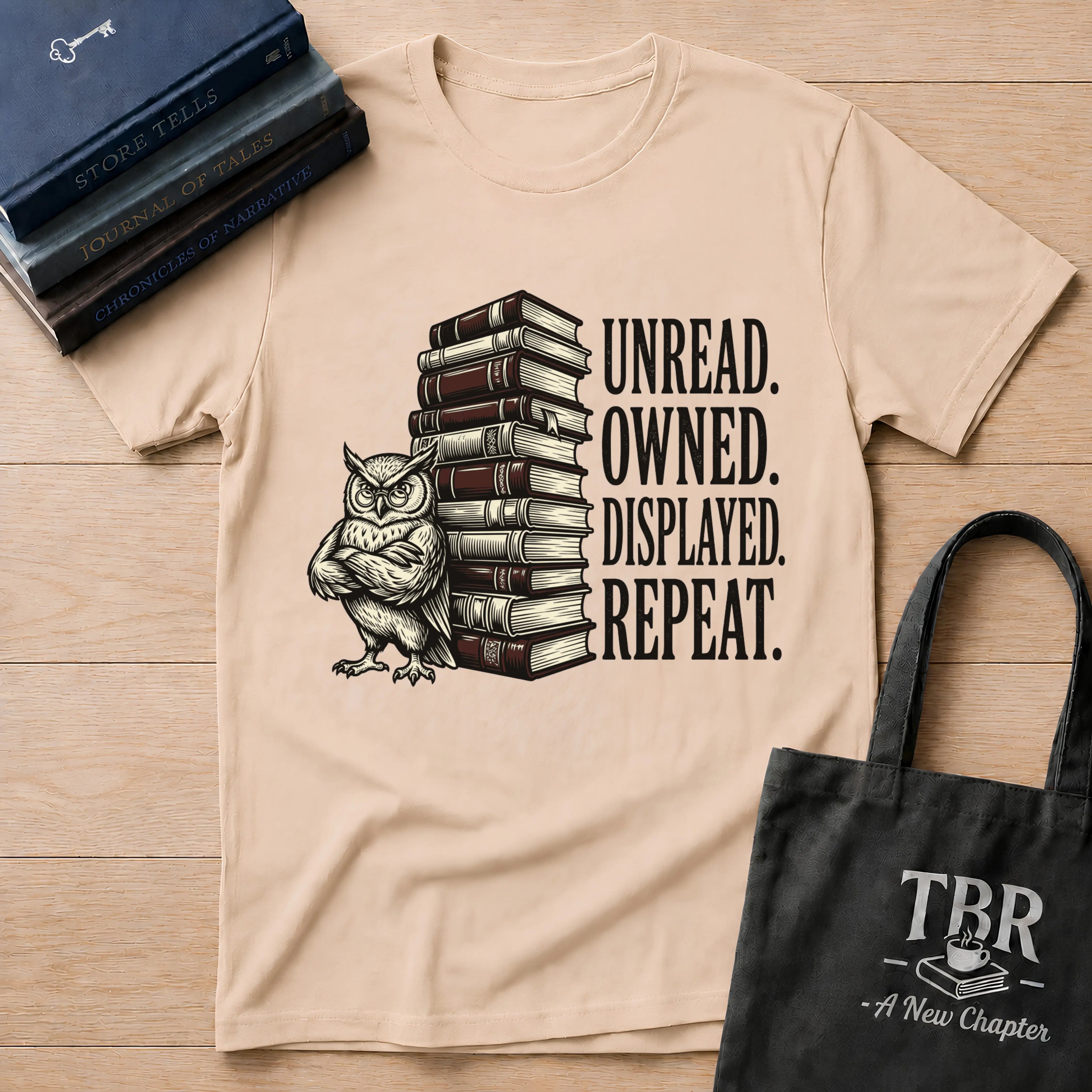 Unread Owned Displayed Repeat T-Shirt