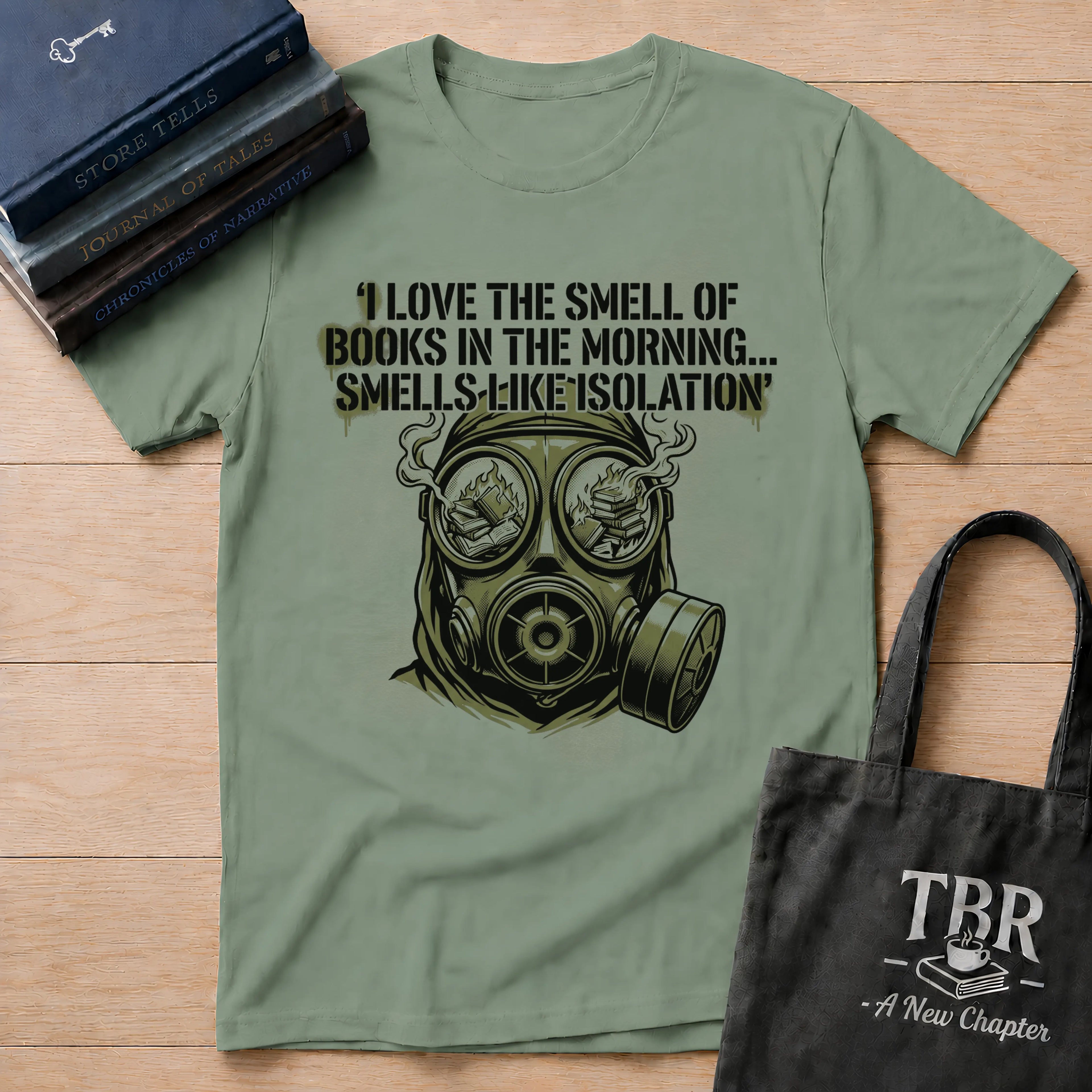 I Love The Smell Of Books Smells Like Isolation T-Shirt