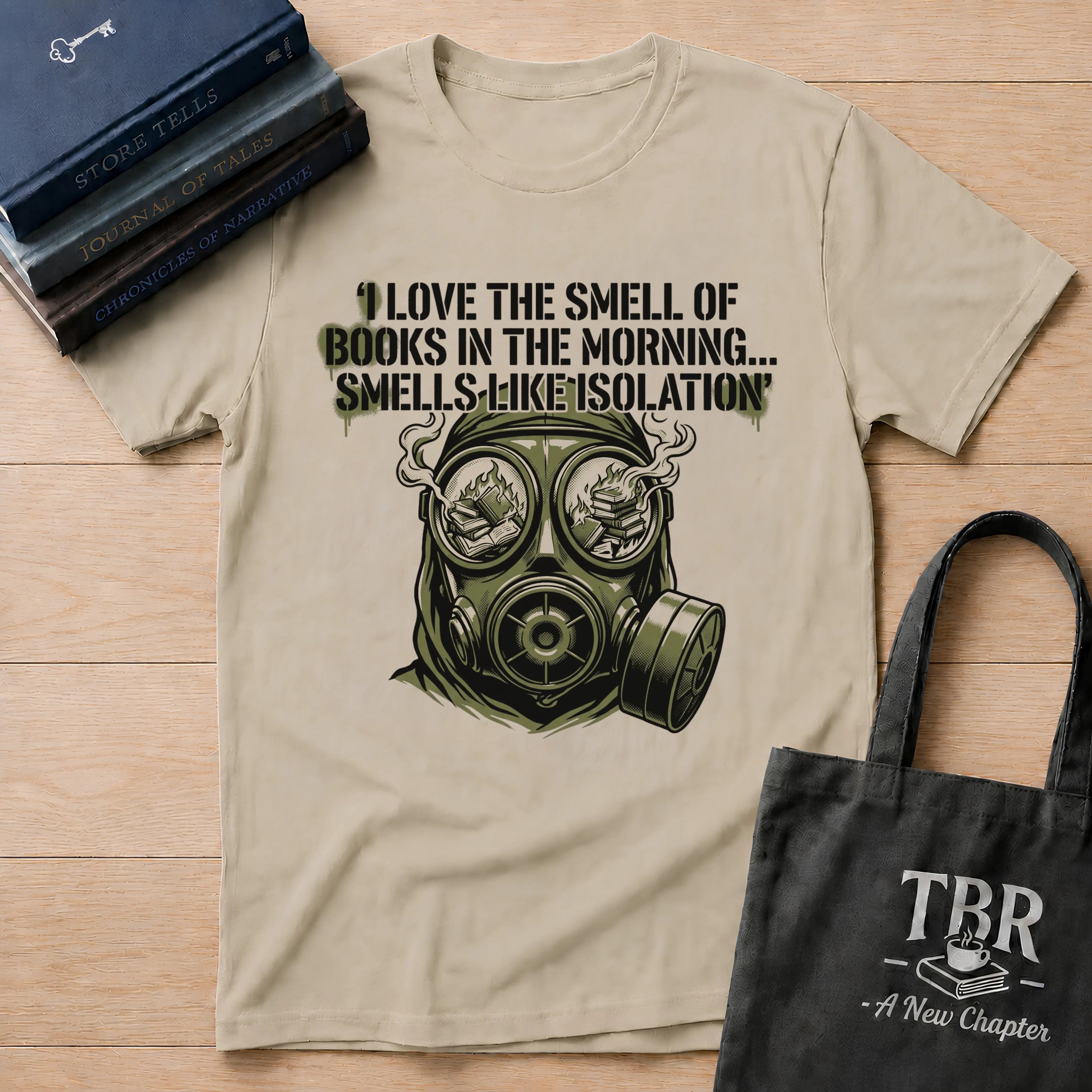 I Love The Smell Of Books Smells Like Isolation T-Shirt