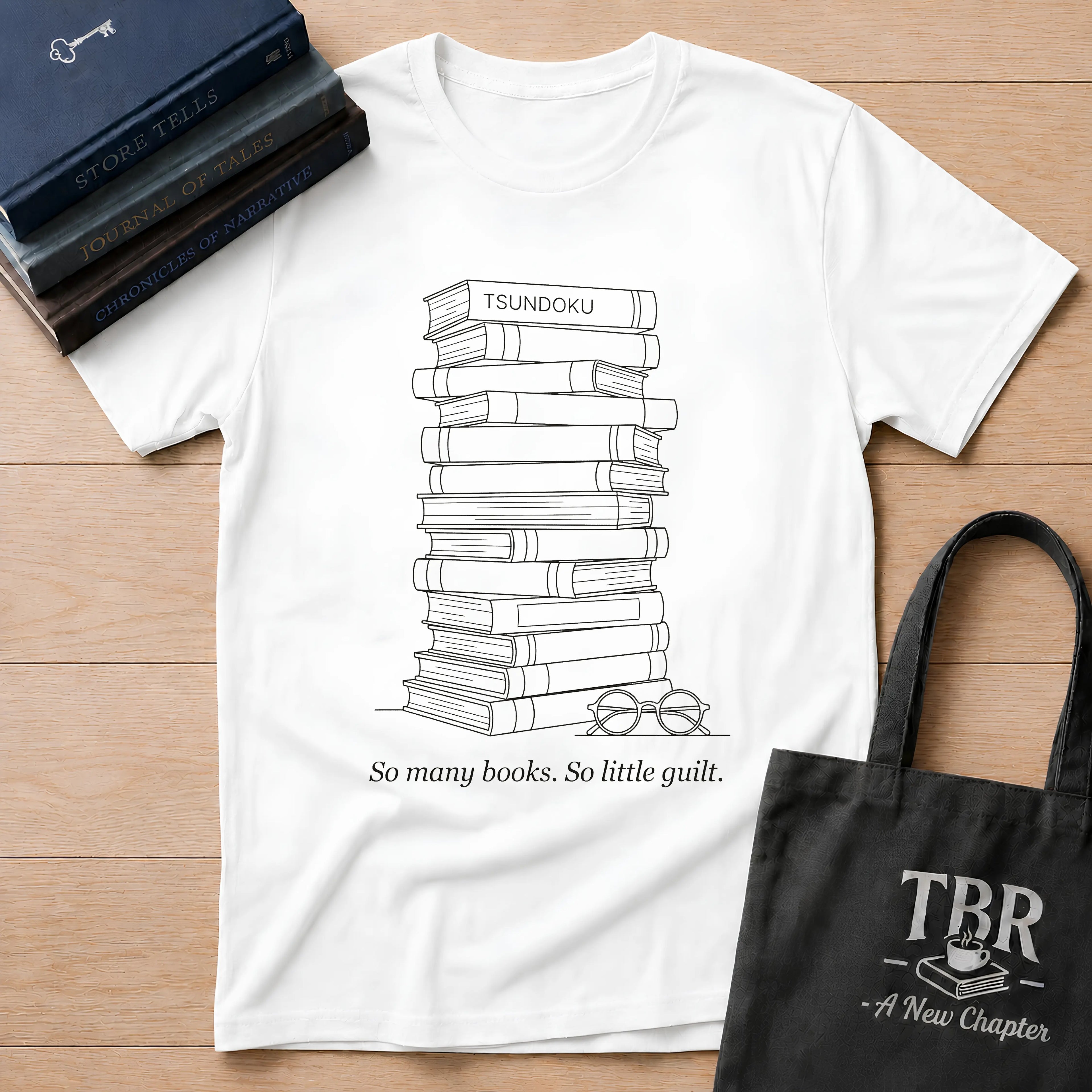 So Many Books So Little Guilt T-Shirt