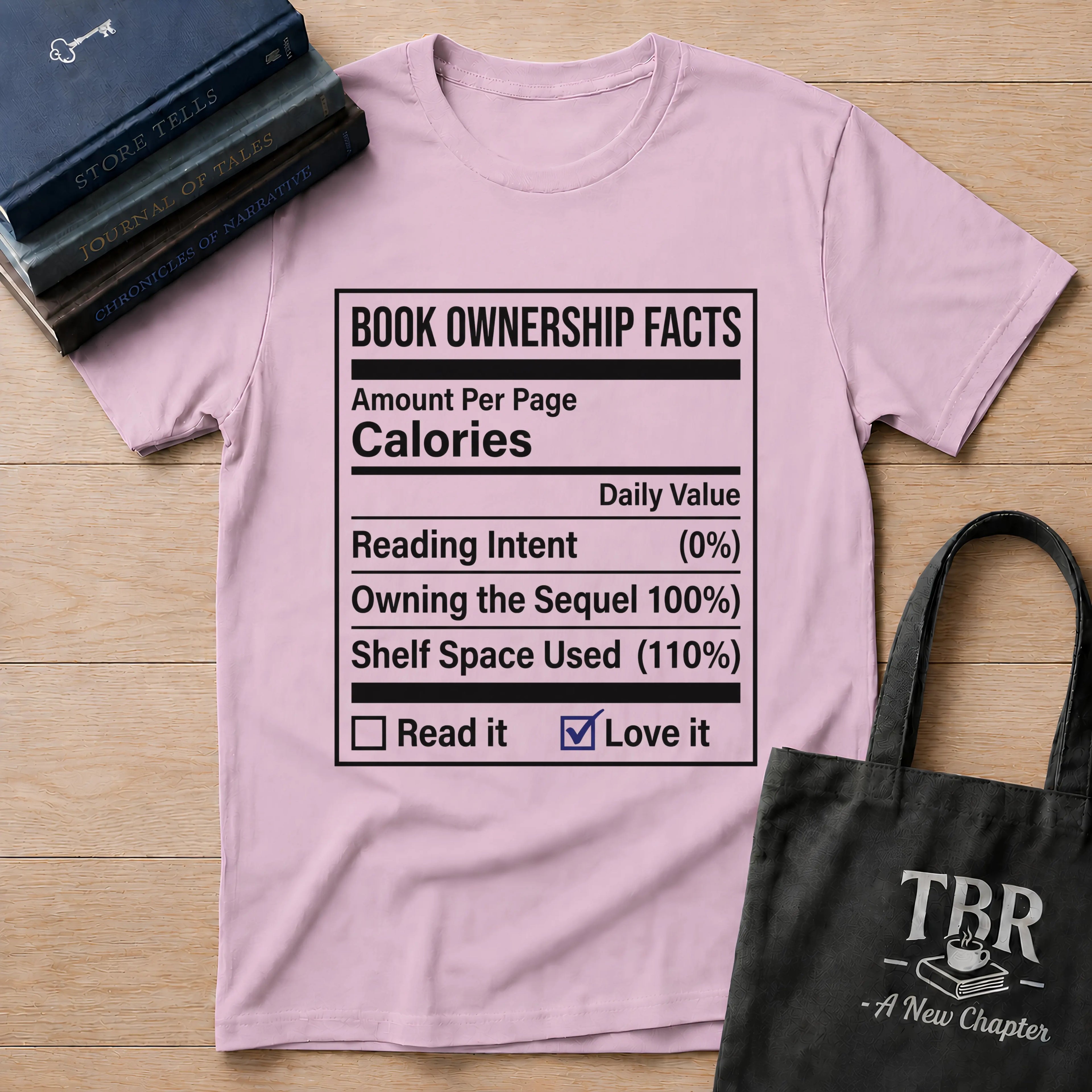 Book Ownership Facts T-Shirt