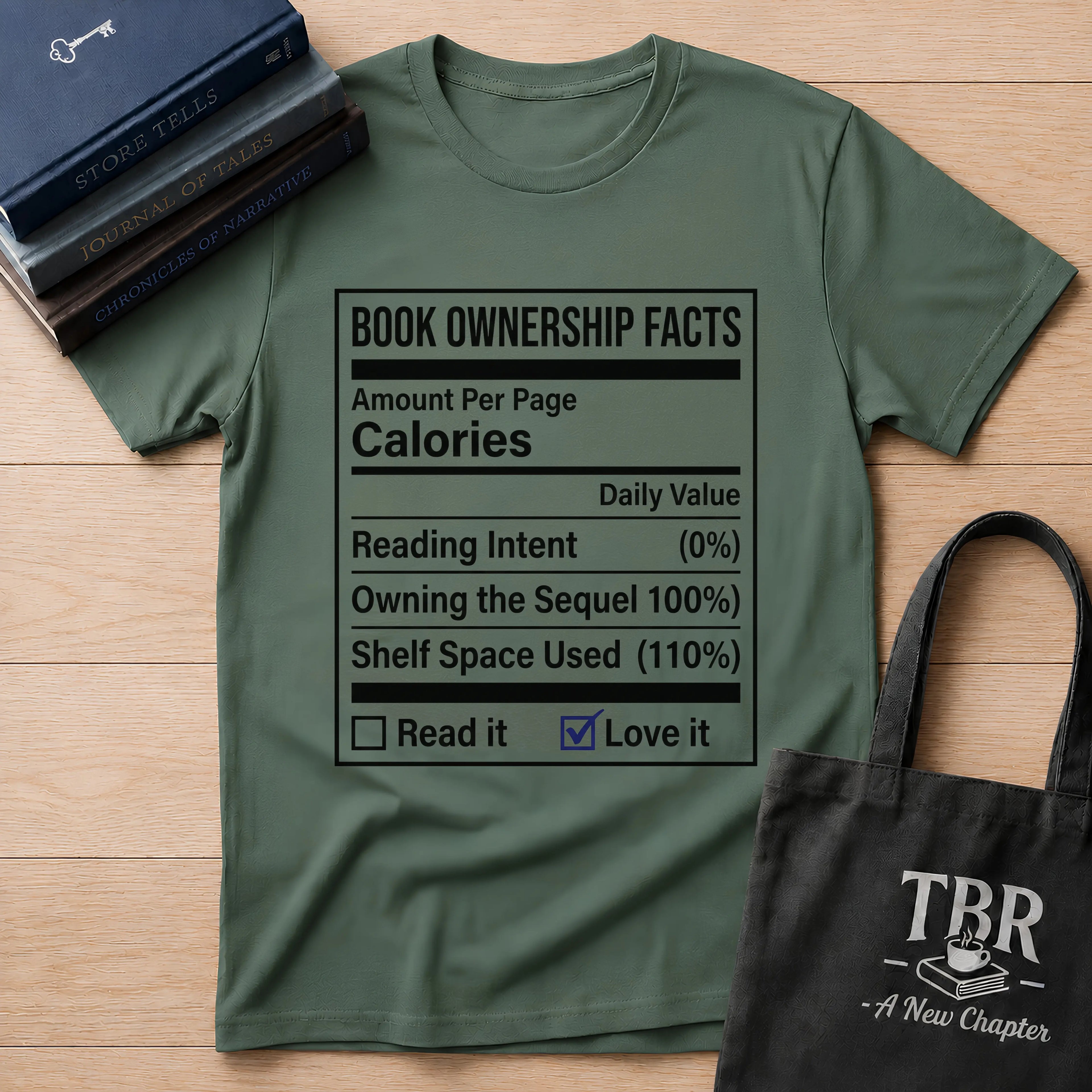 Book Ownership Facts T-Shirt