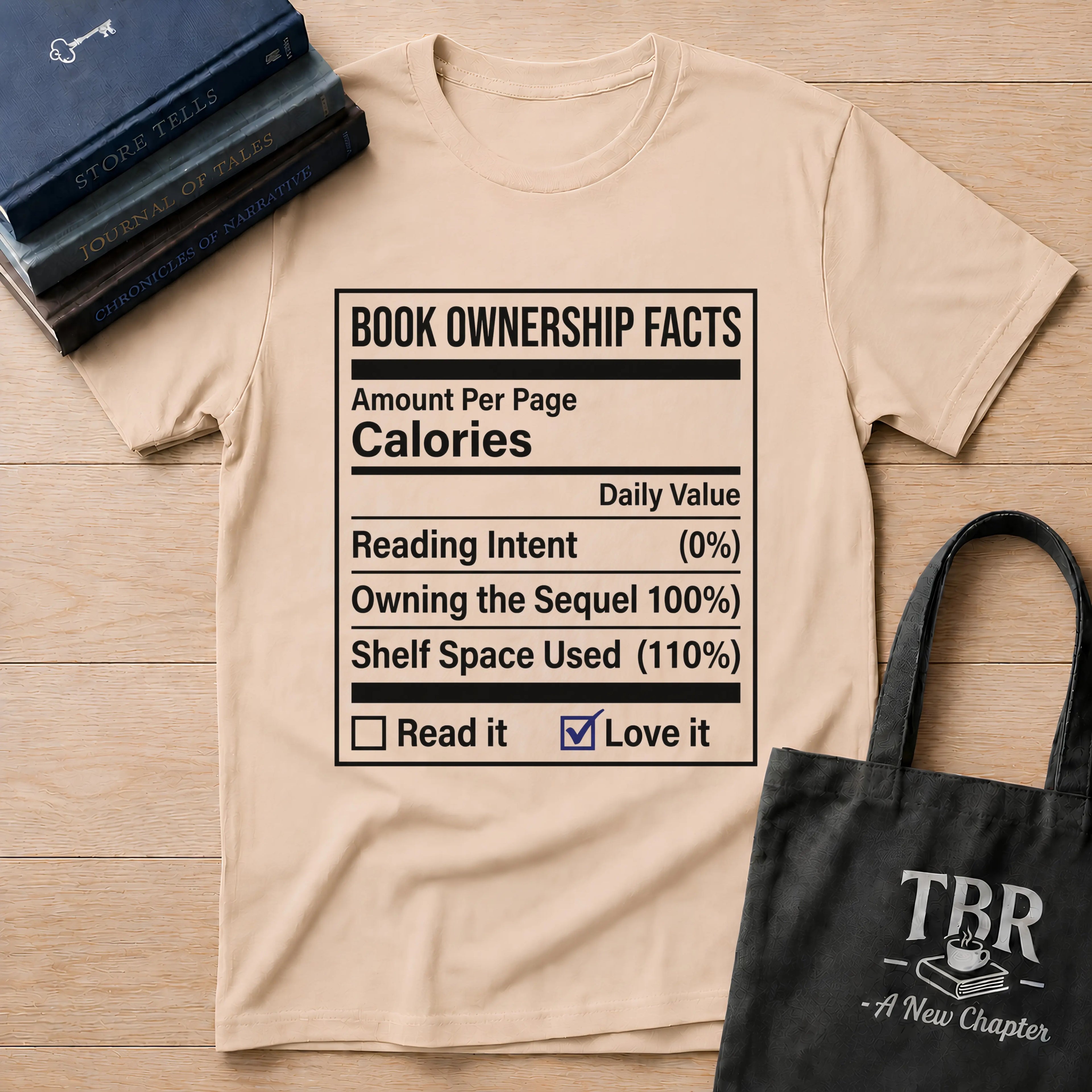 Book Ownership Facts T-Shirt