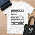 Book Ownership Facts T-Shirt