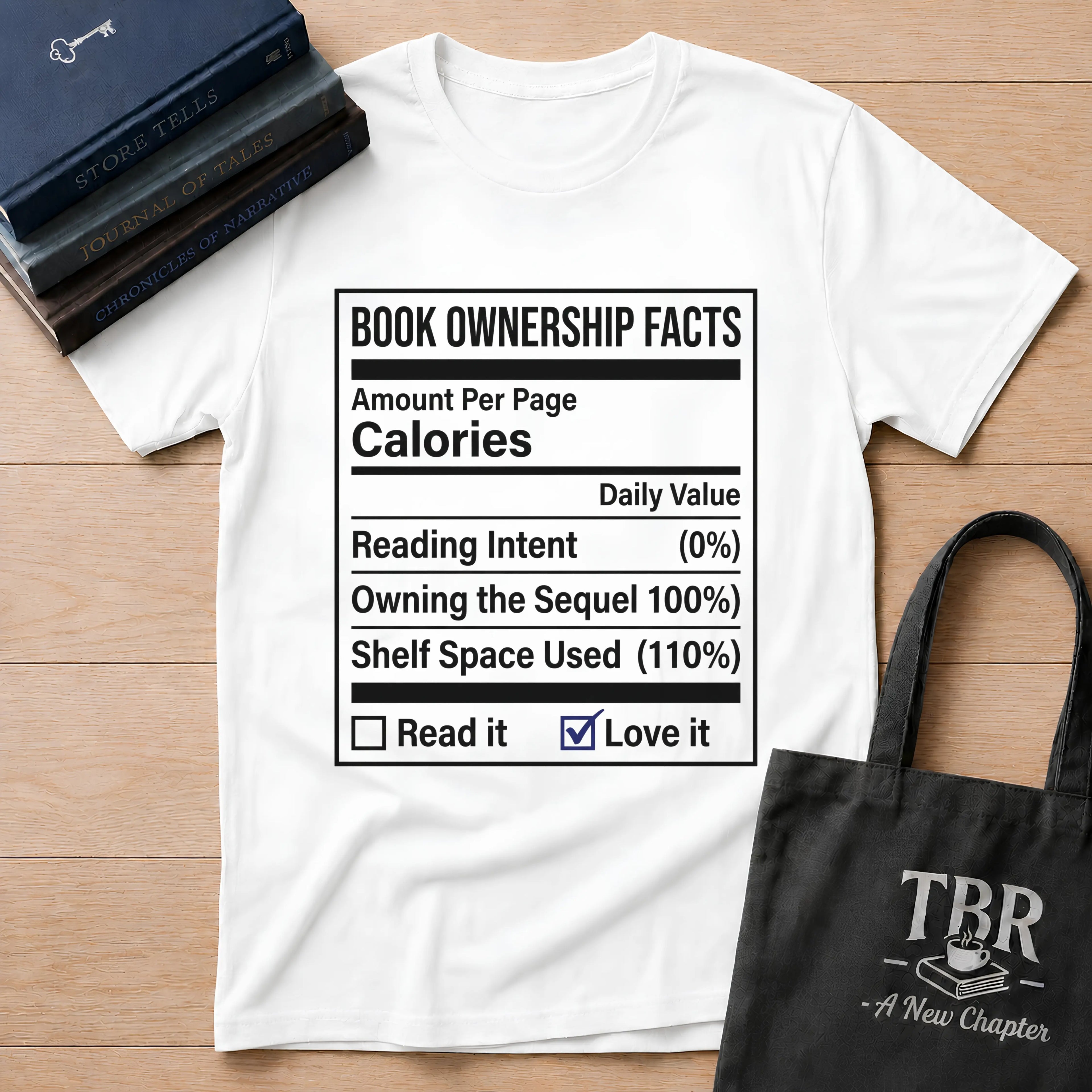 Book Ownership Facts T-Shirt