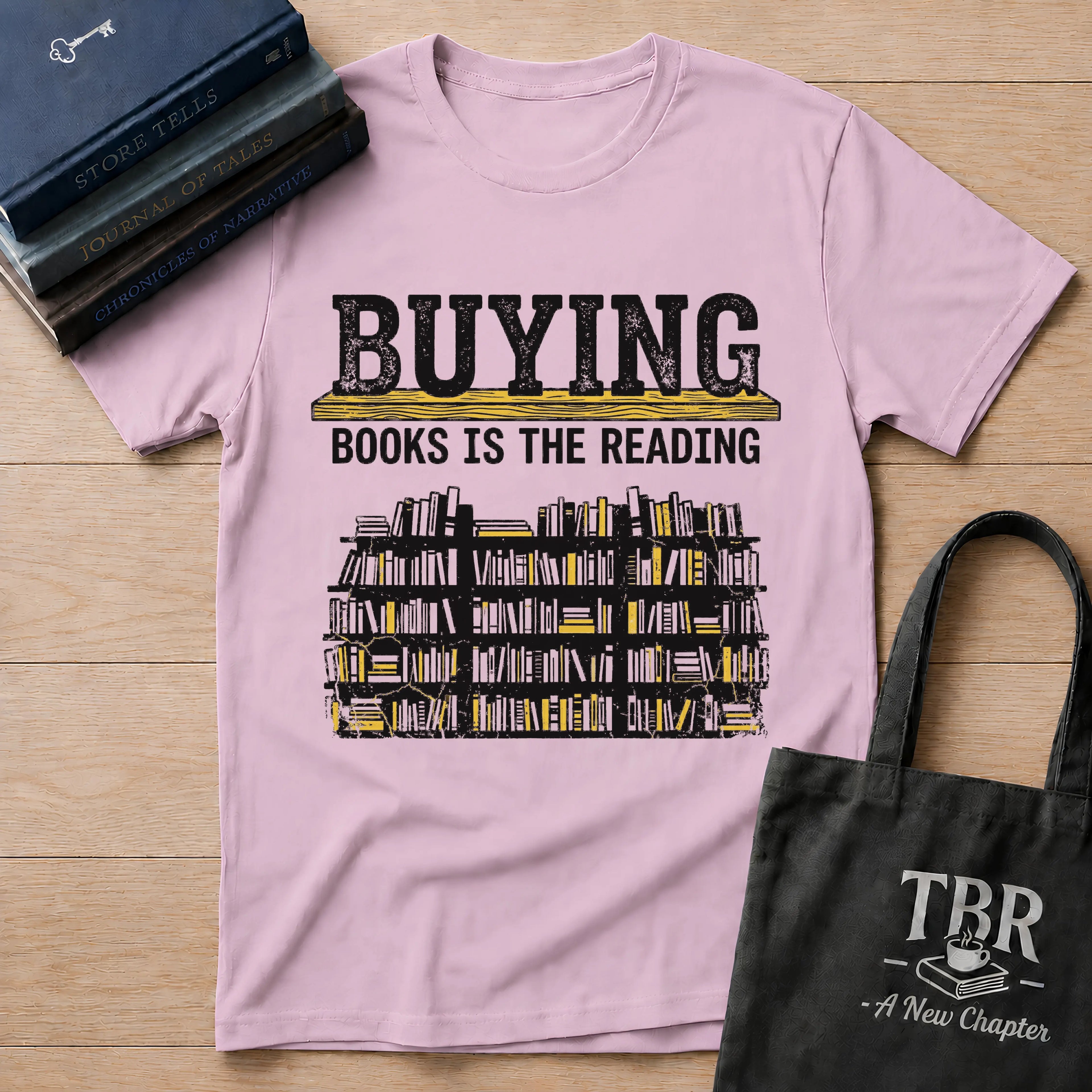Buying Books Is The Reading T-Shirt