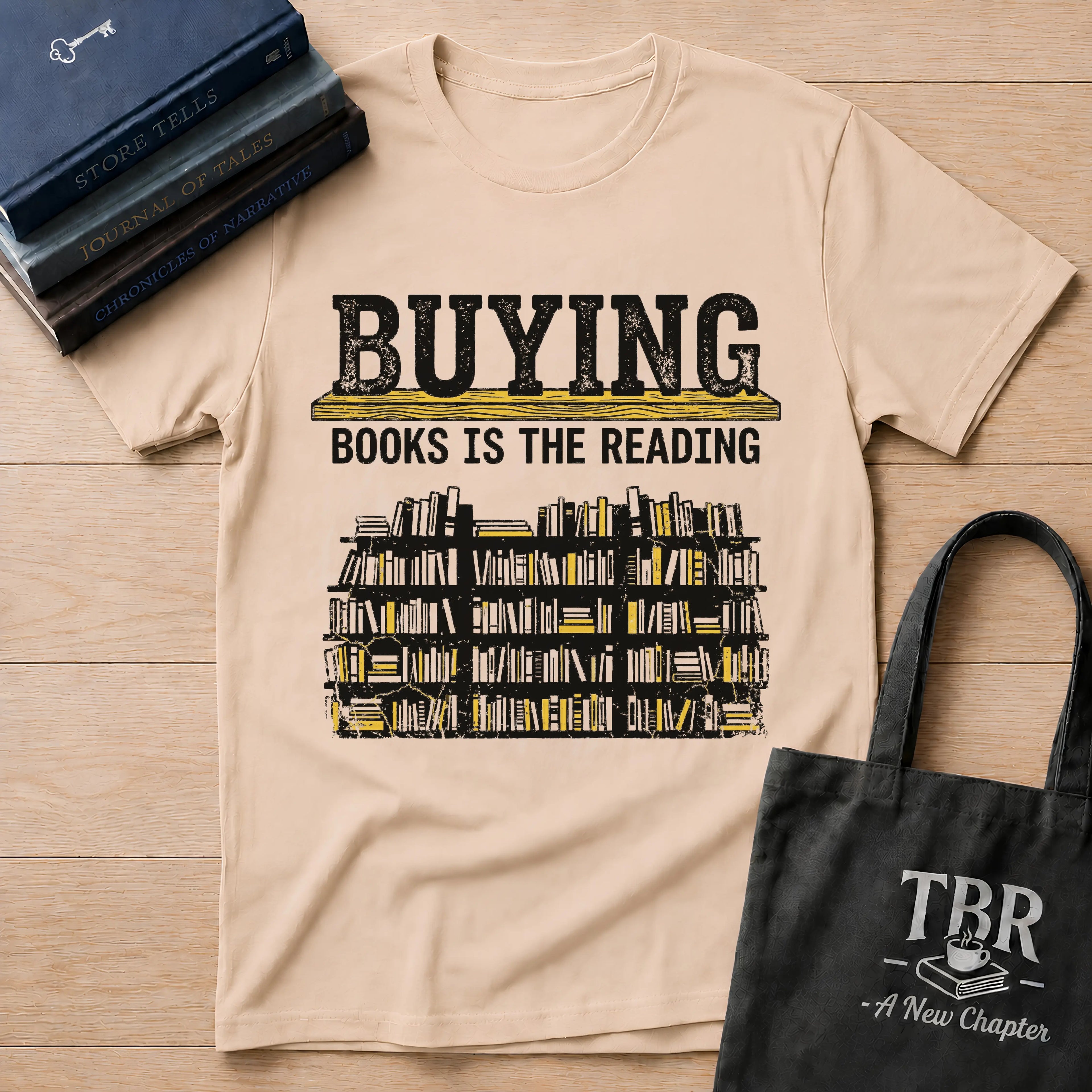 Buying Books Is The Reading T-Shirt