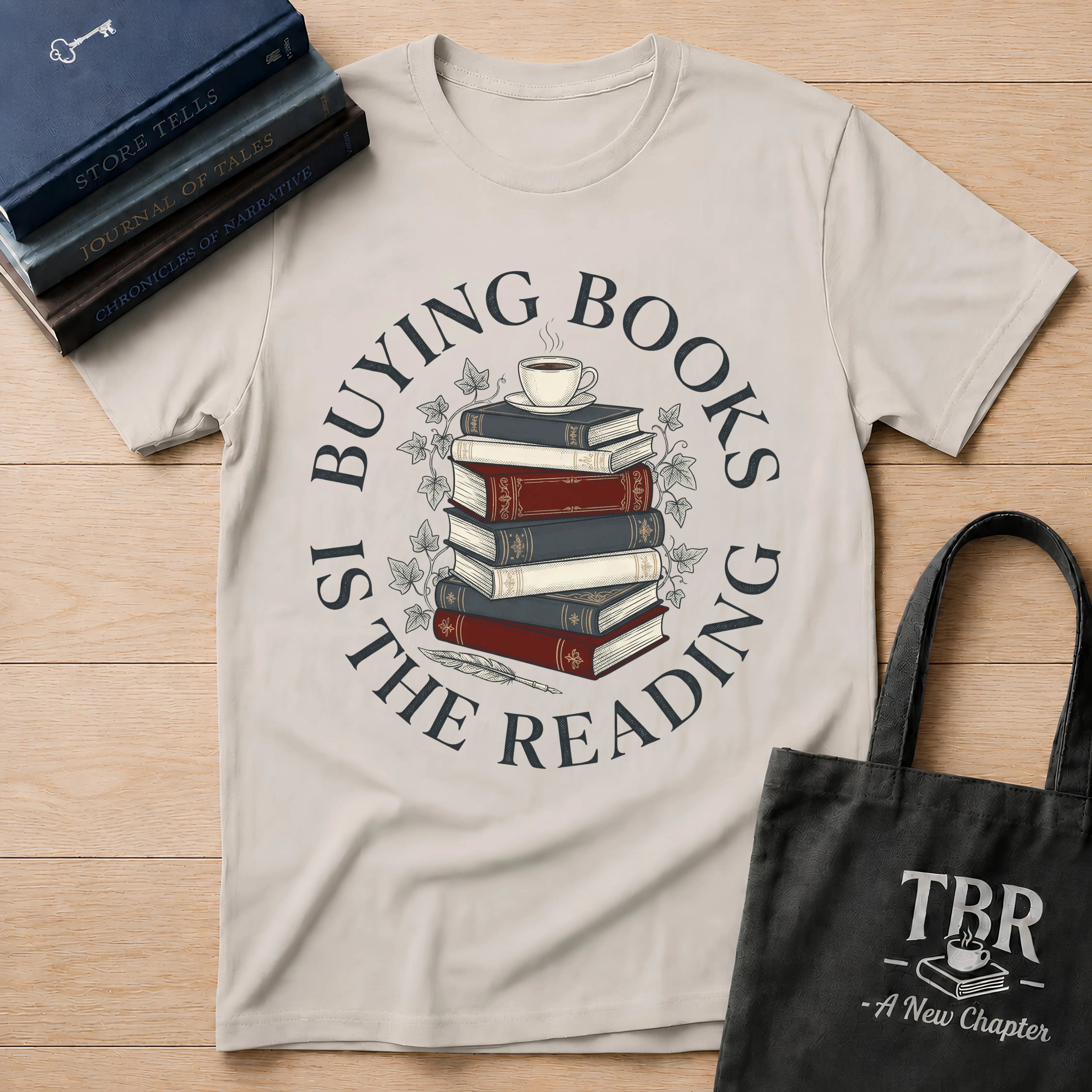 Buying Books Is The Reading T-Shirt