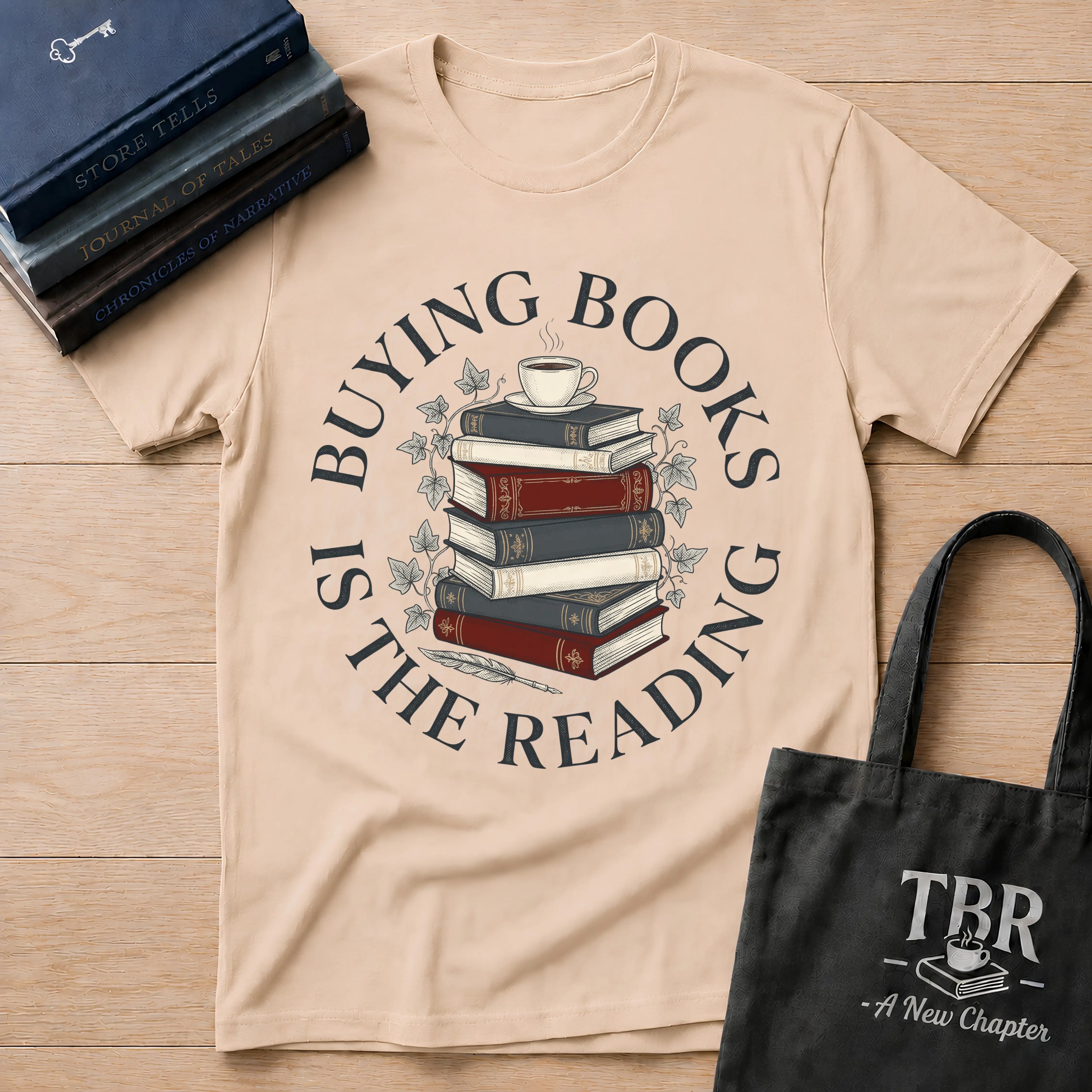 Buying Books Is The Reading T-Shirt