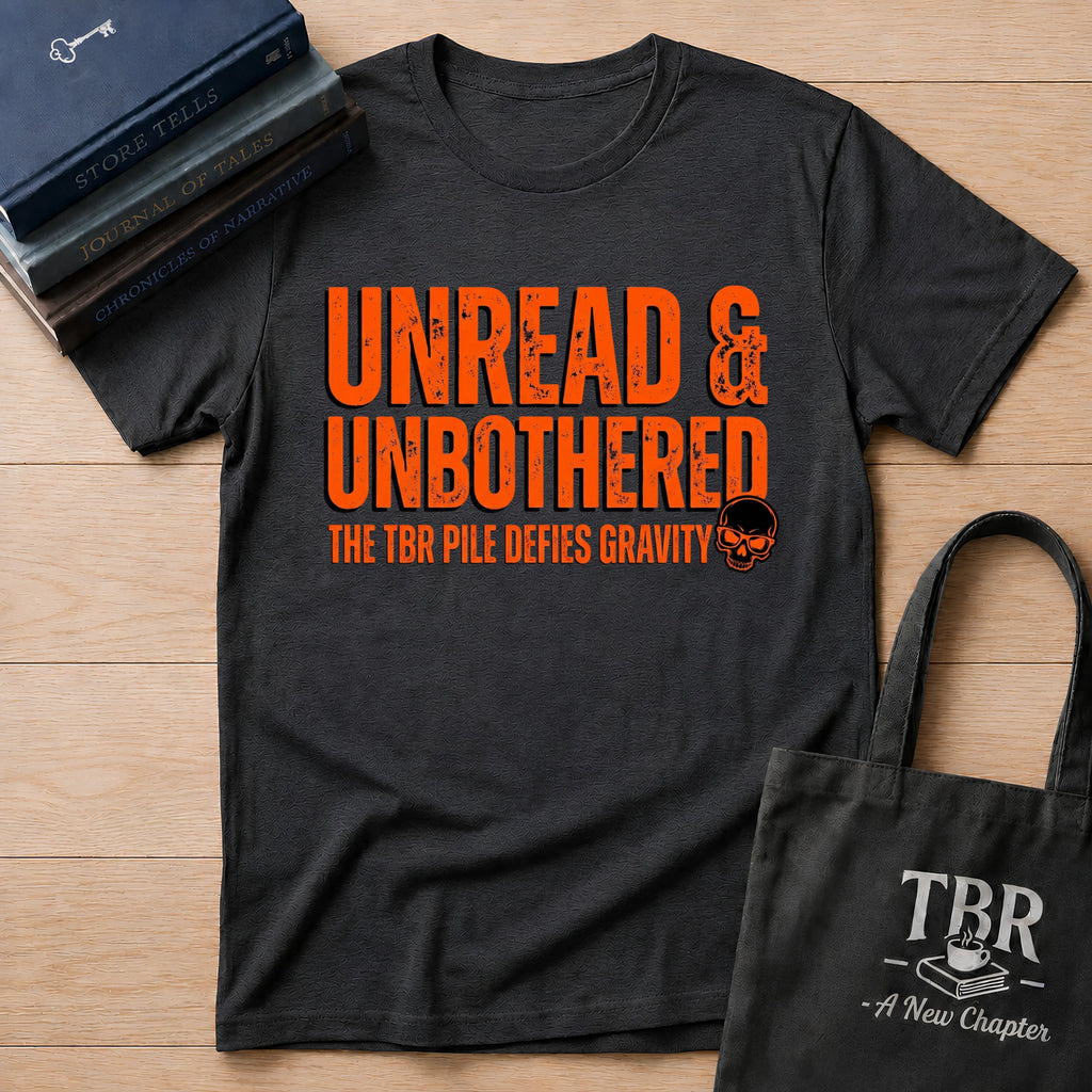 Unread And Unbothered TBR Defies Gravity T-Shirt
