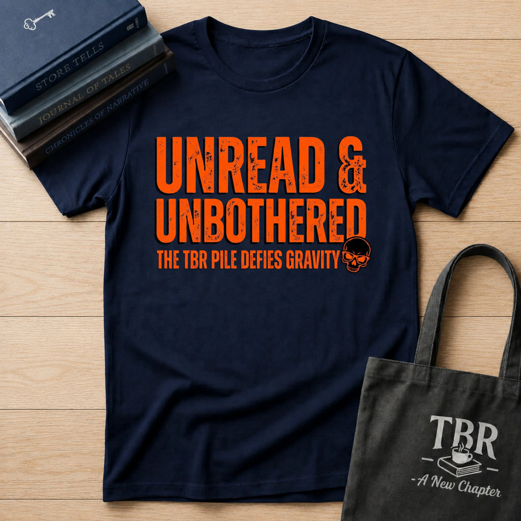 Unread And Unbothered TBR Defies Gravity T-Shirt