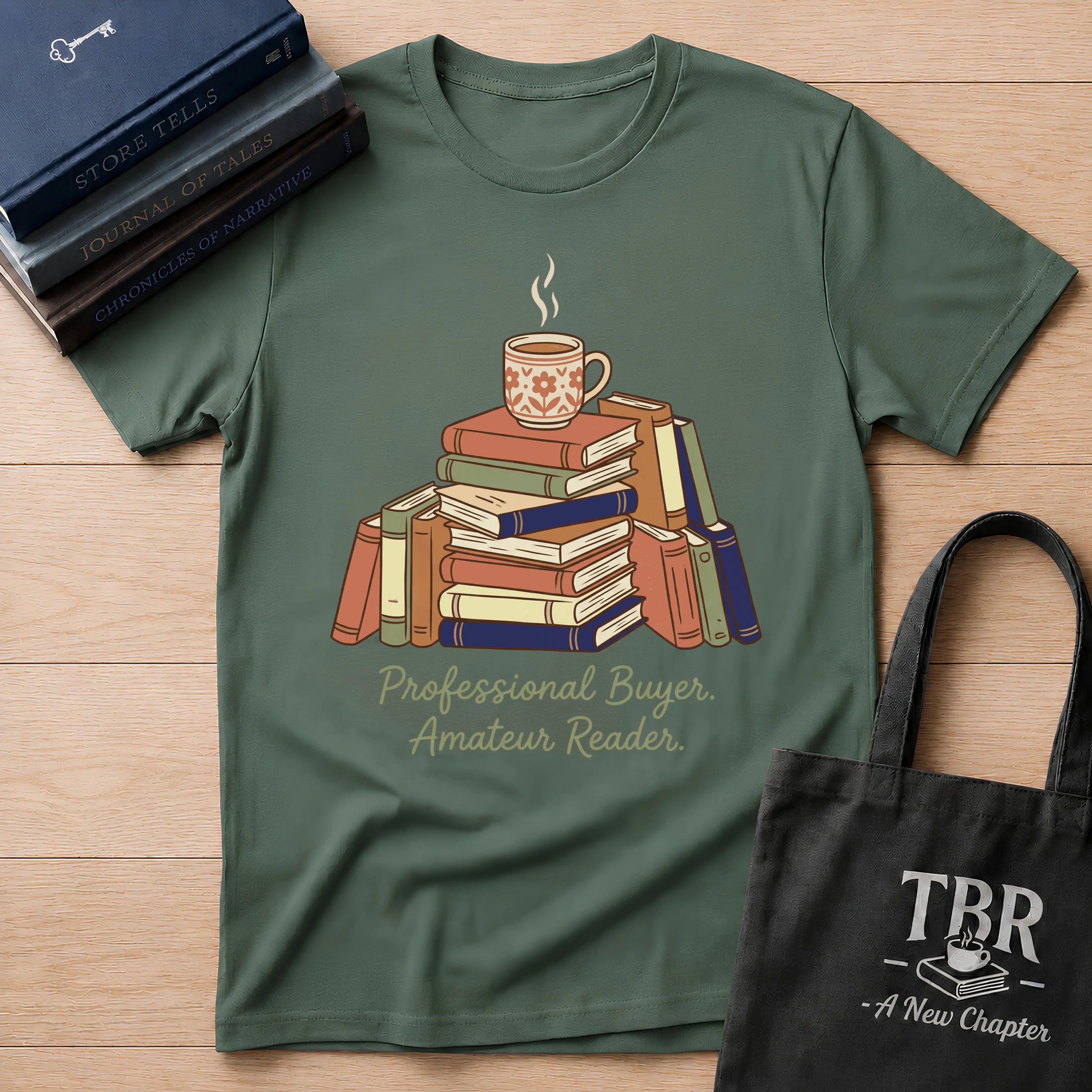 Professional Buyer Amateur Reader  T-Shirt
