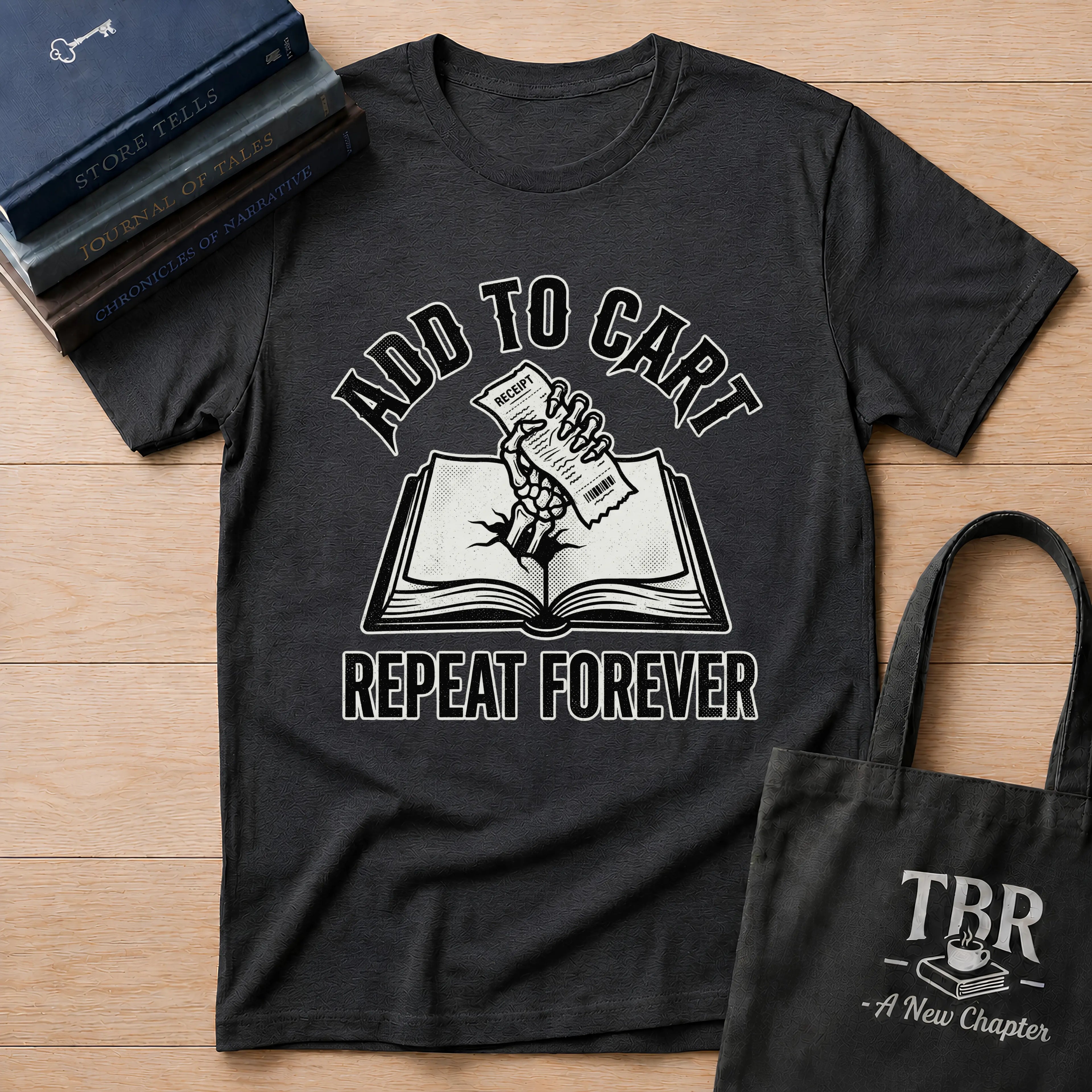 Add To Cart Repeat Forever T-Shirt