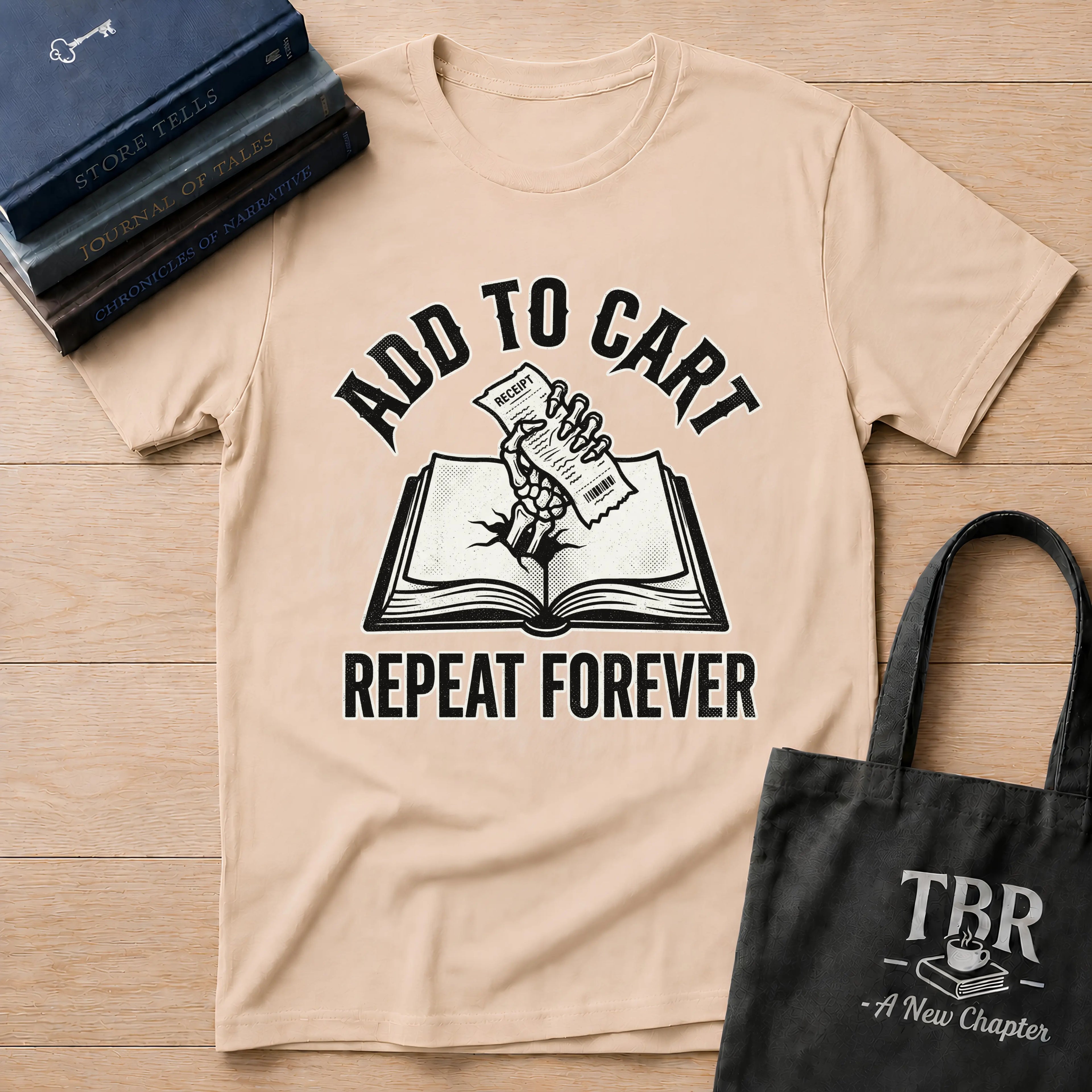 Add To Cart Repeat Forever T-Shirt