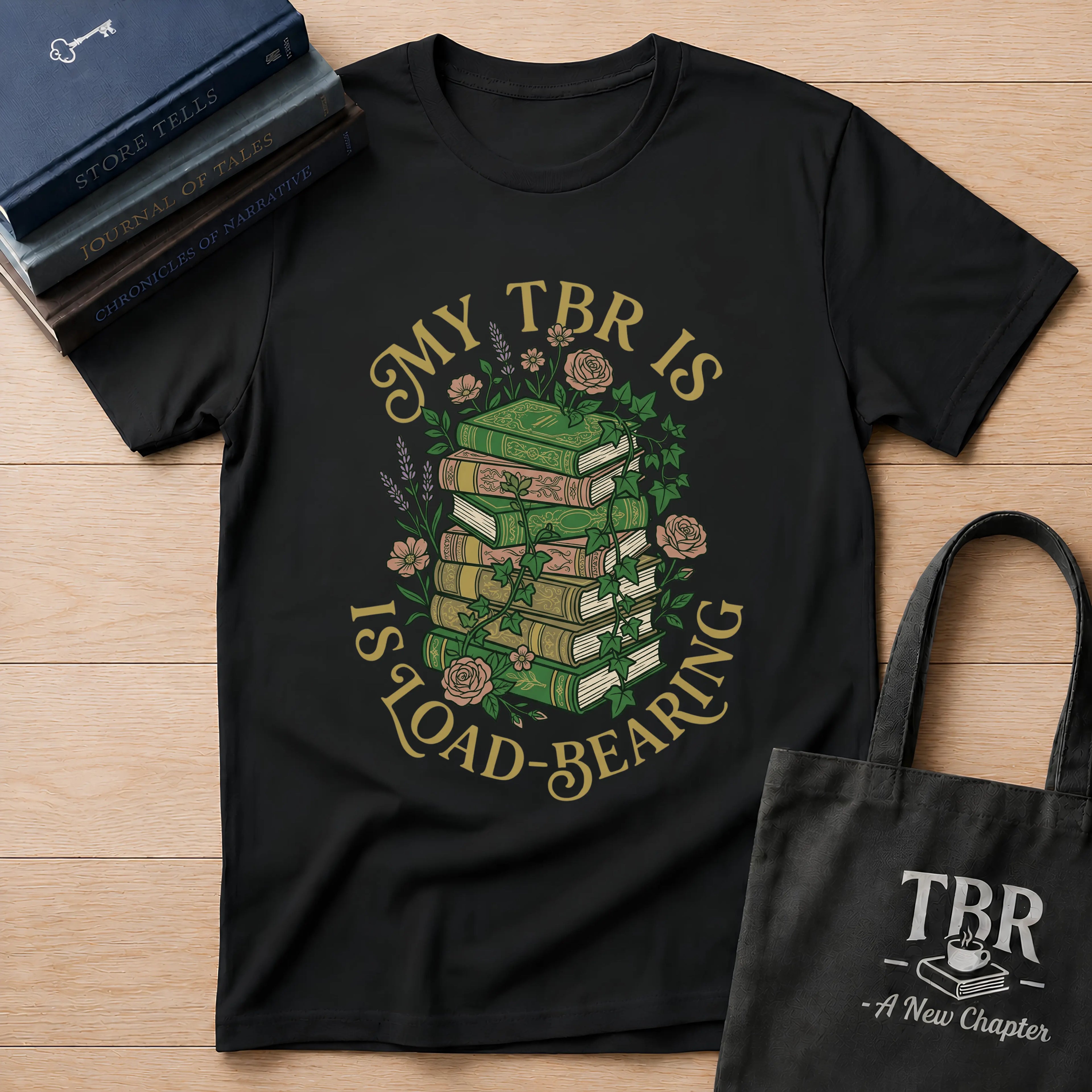 My TBR Is Load-Bearing T-Shirt