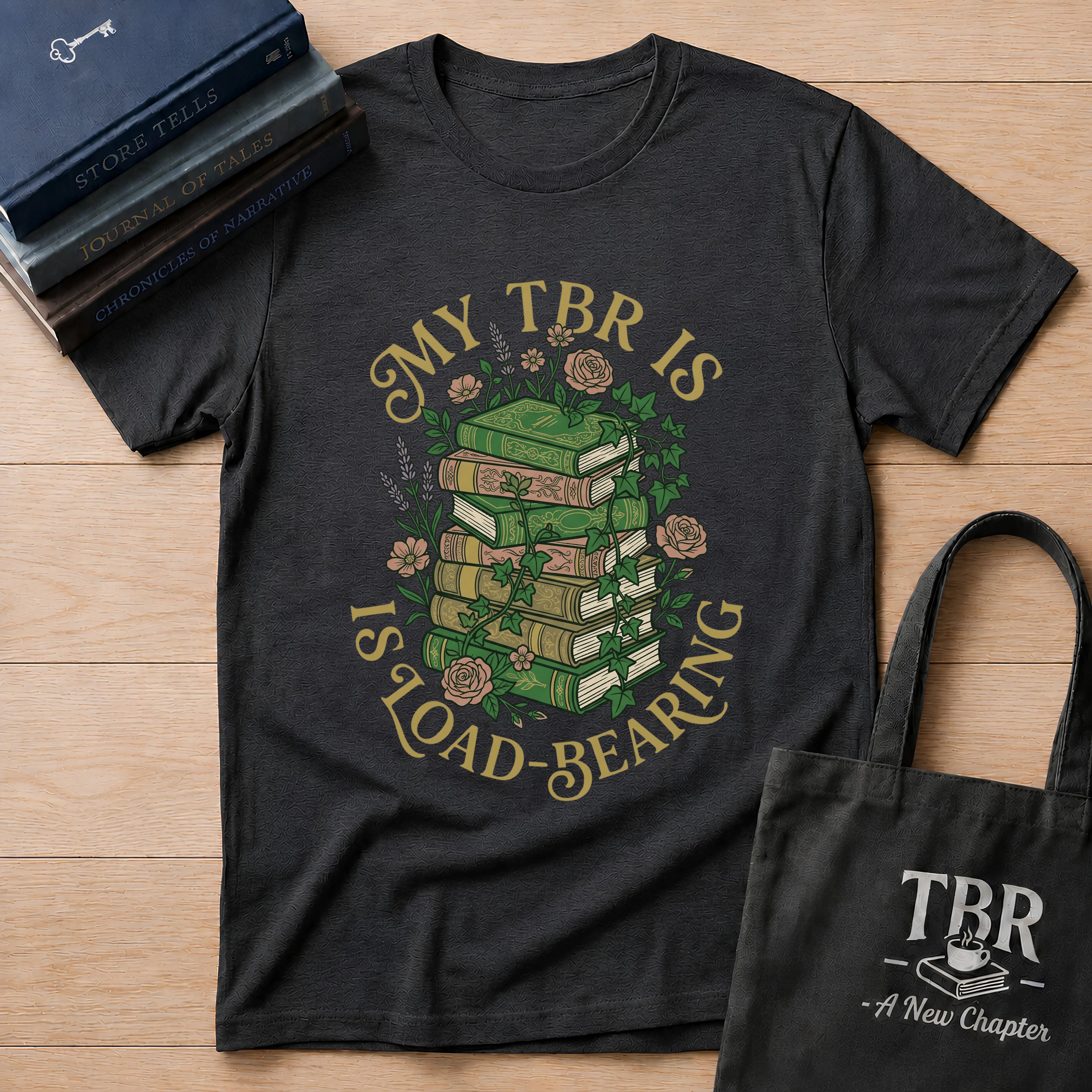 My TBR Is Load-Bearing T-Shirt
