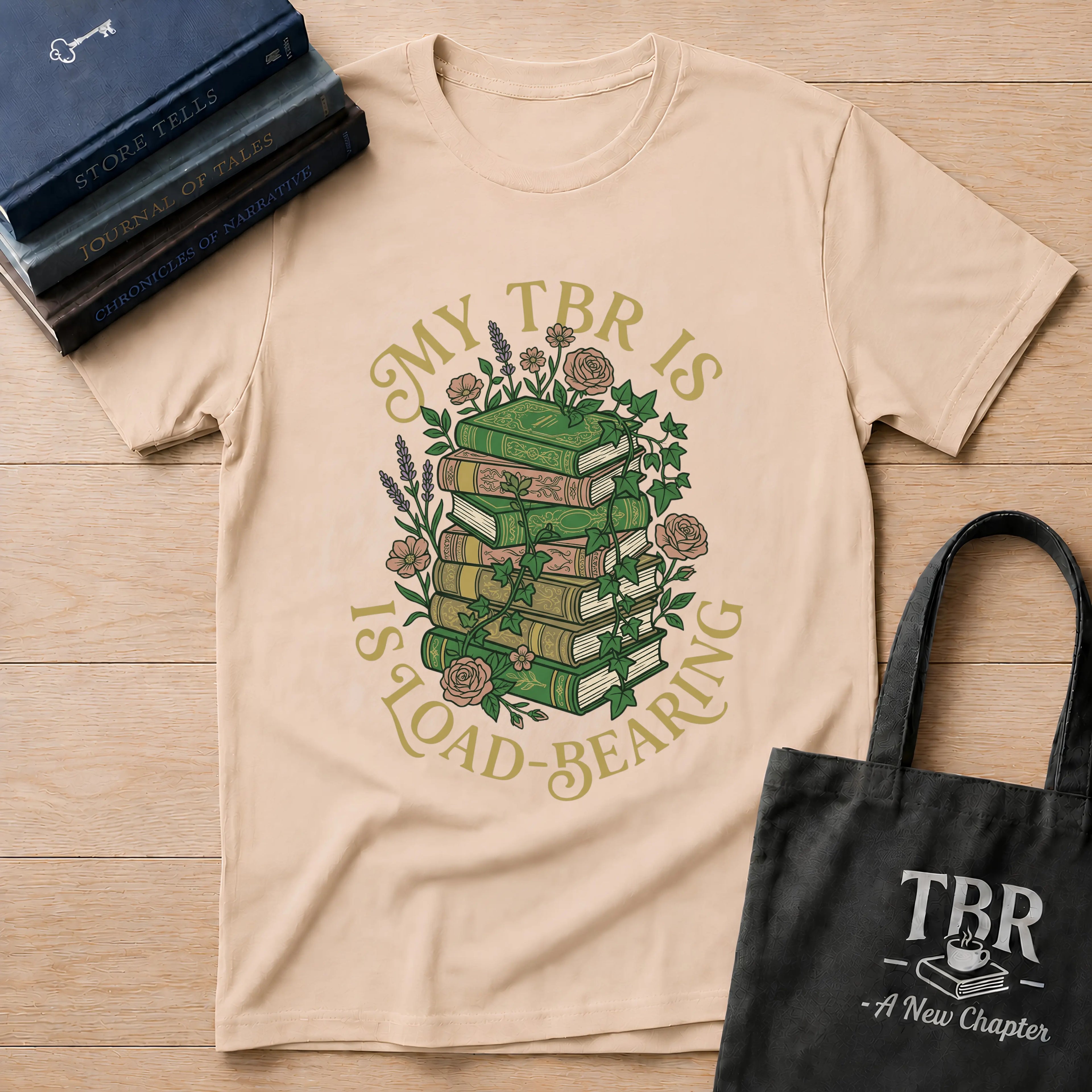 My TBR Is Load-Bearing T-Shirt