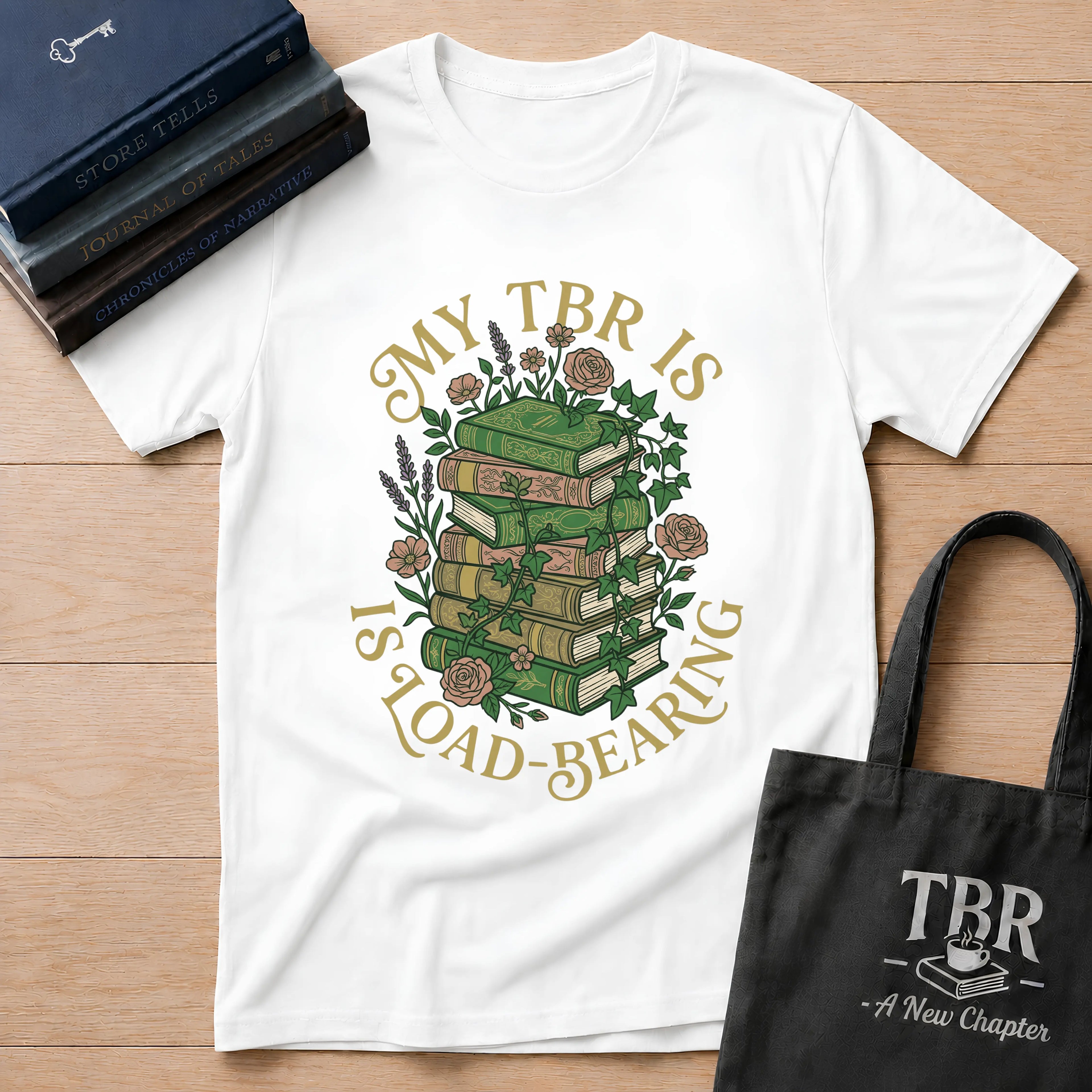 My TBR Is Load-Bearing T-Shirt