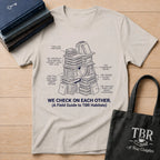 We Check On Each Other Field Guide T-Shirt