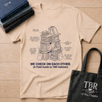 We Check On Each Other Field Guide T-Shirt
