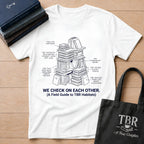 We Check On Each Other Field Guide T-Shirt