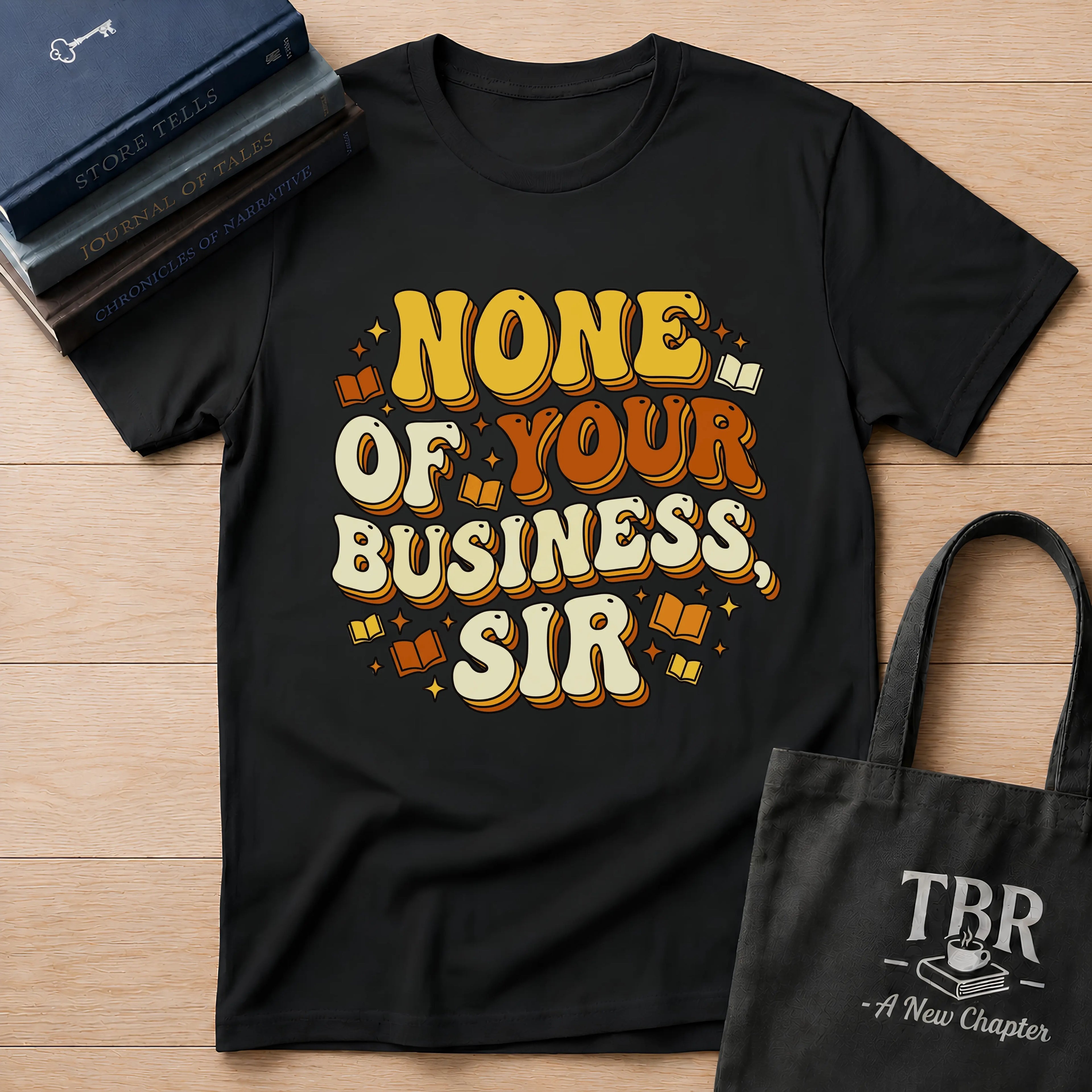 None Of Your Business Sir T-Shirt