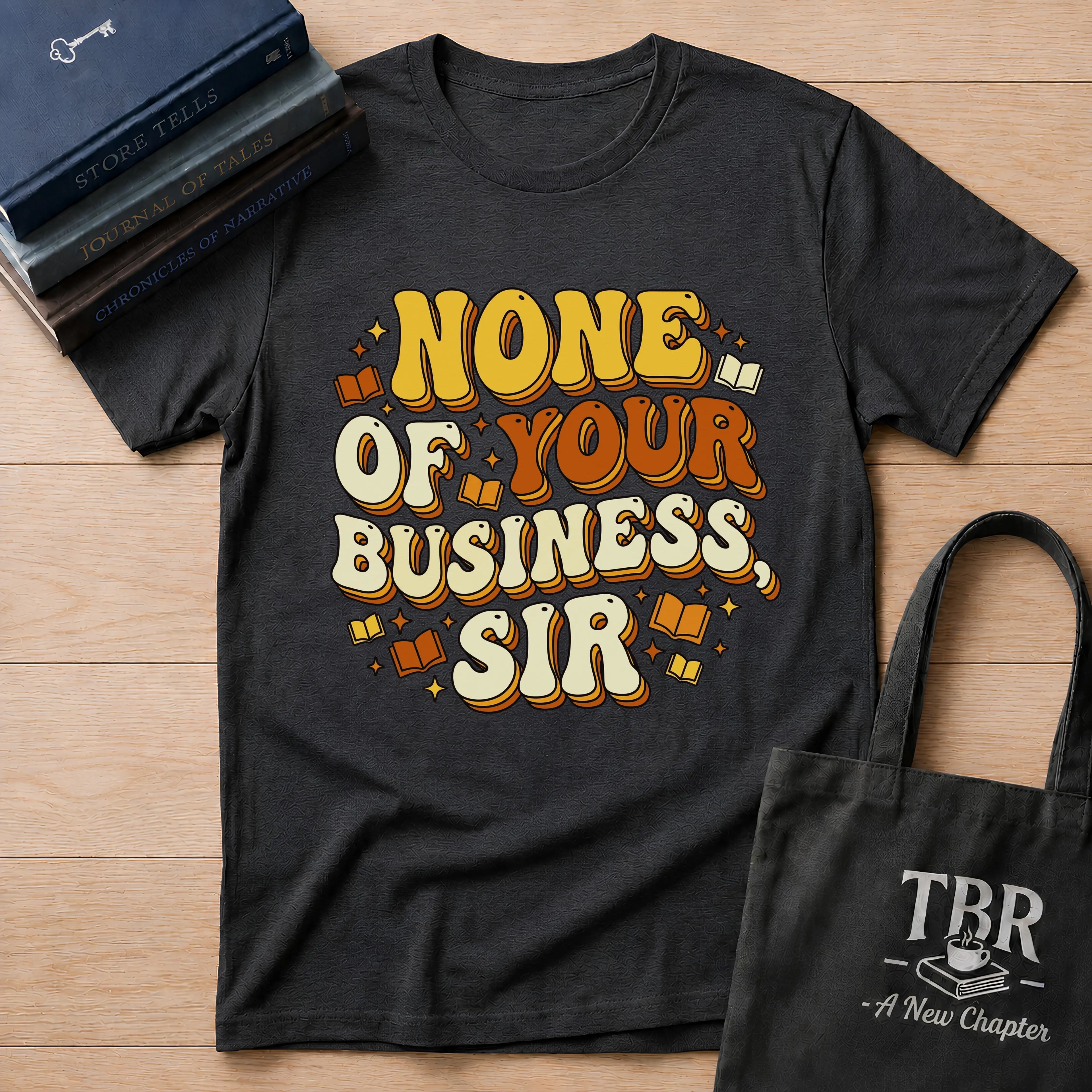 None Of Your Business Sir T-Shirt