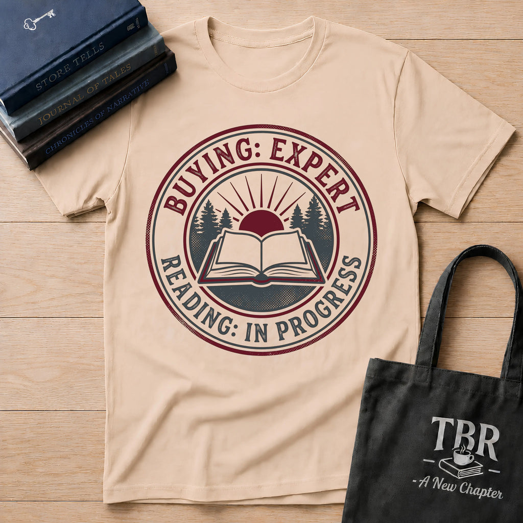 Buying Expert Reading In Progress T-Shirt