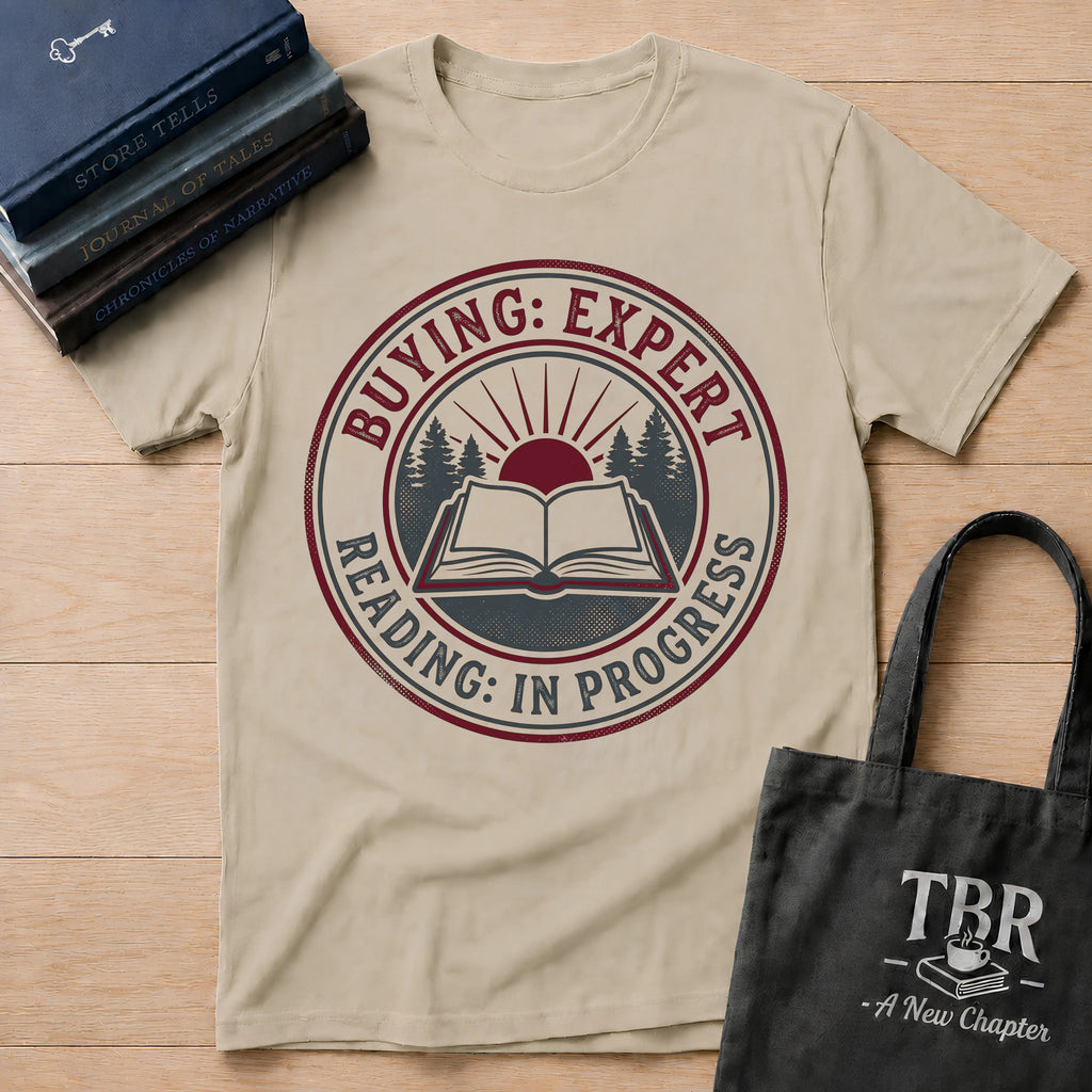Buying Expert Reading In Progress T-Shirt