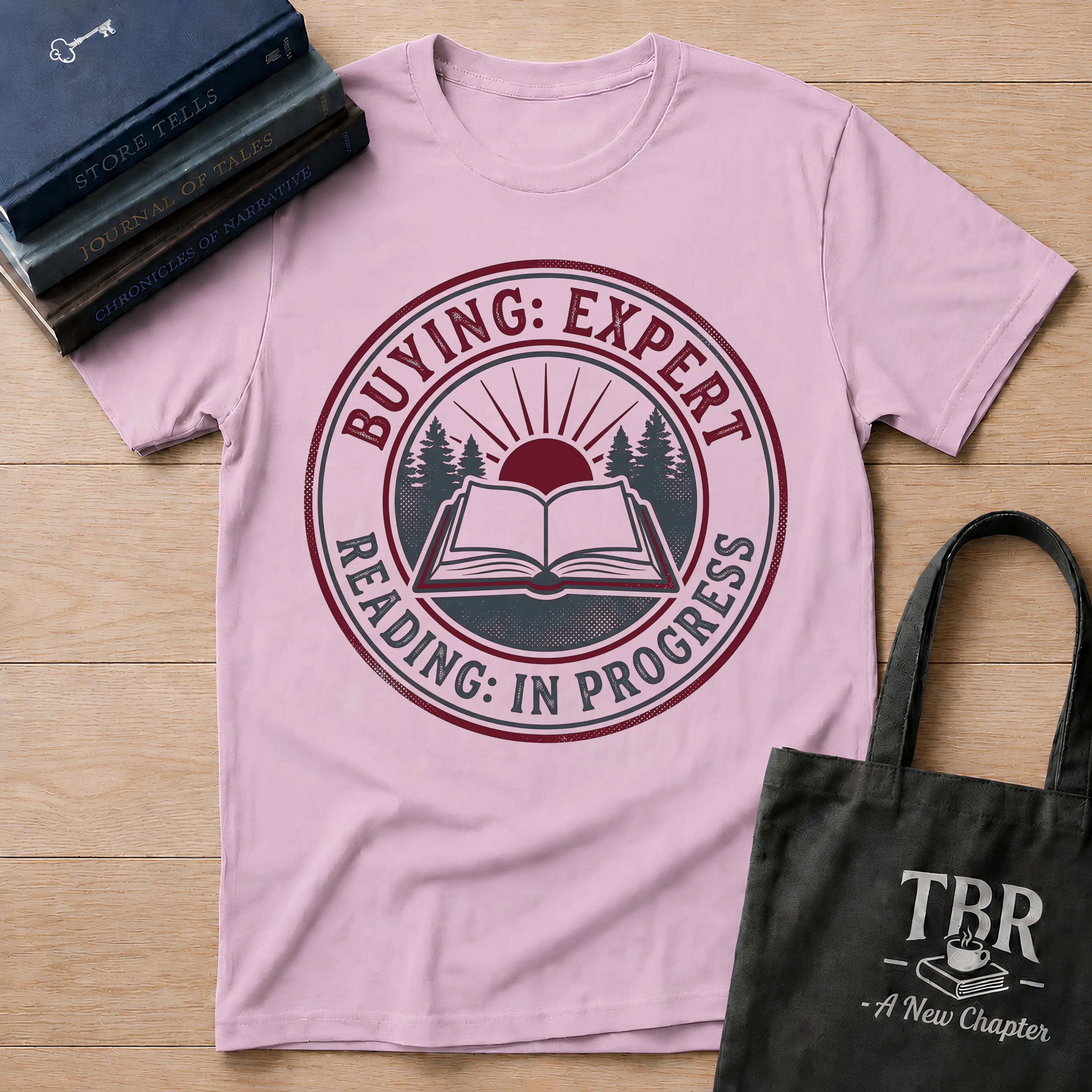 Buying Expert Reading In Progress T-Shirt