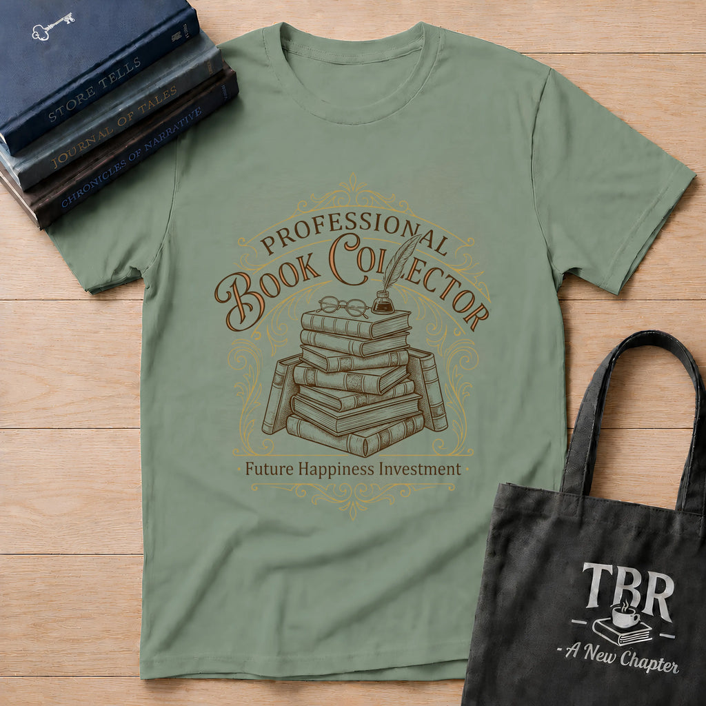 Professional Book Collector Future Happiness T-Shirt