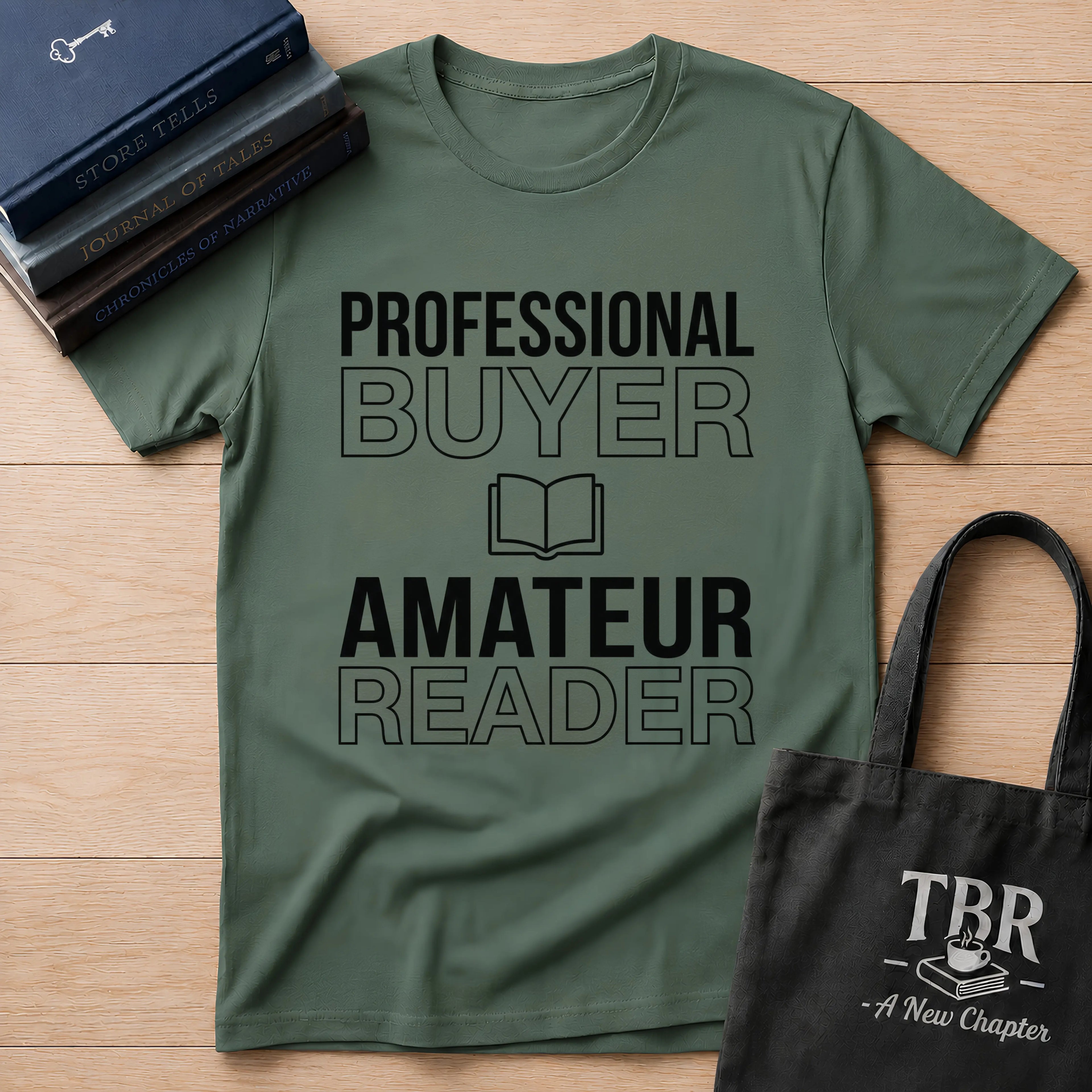 Professional Buyer Amateur Reader T-Shirt