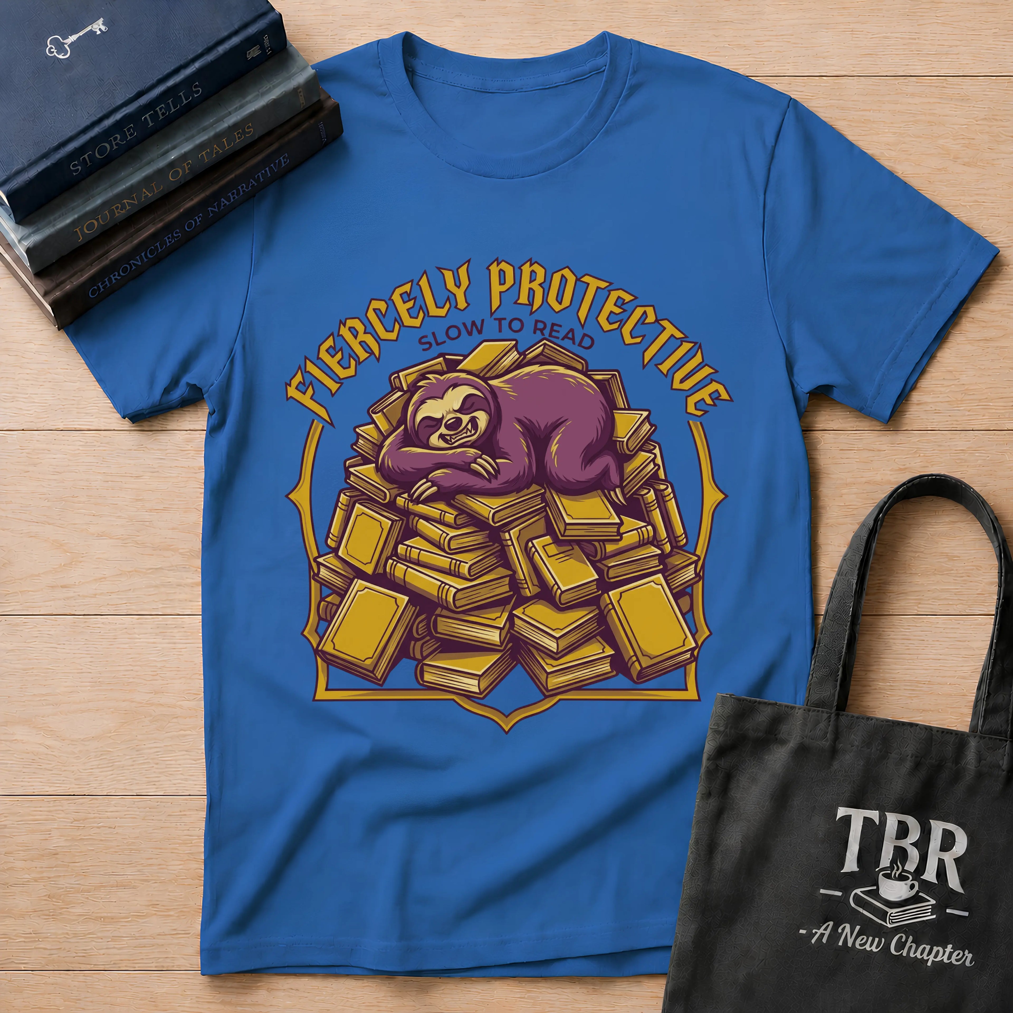 Fiercely Protective Slow To Read T-Shirt