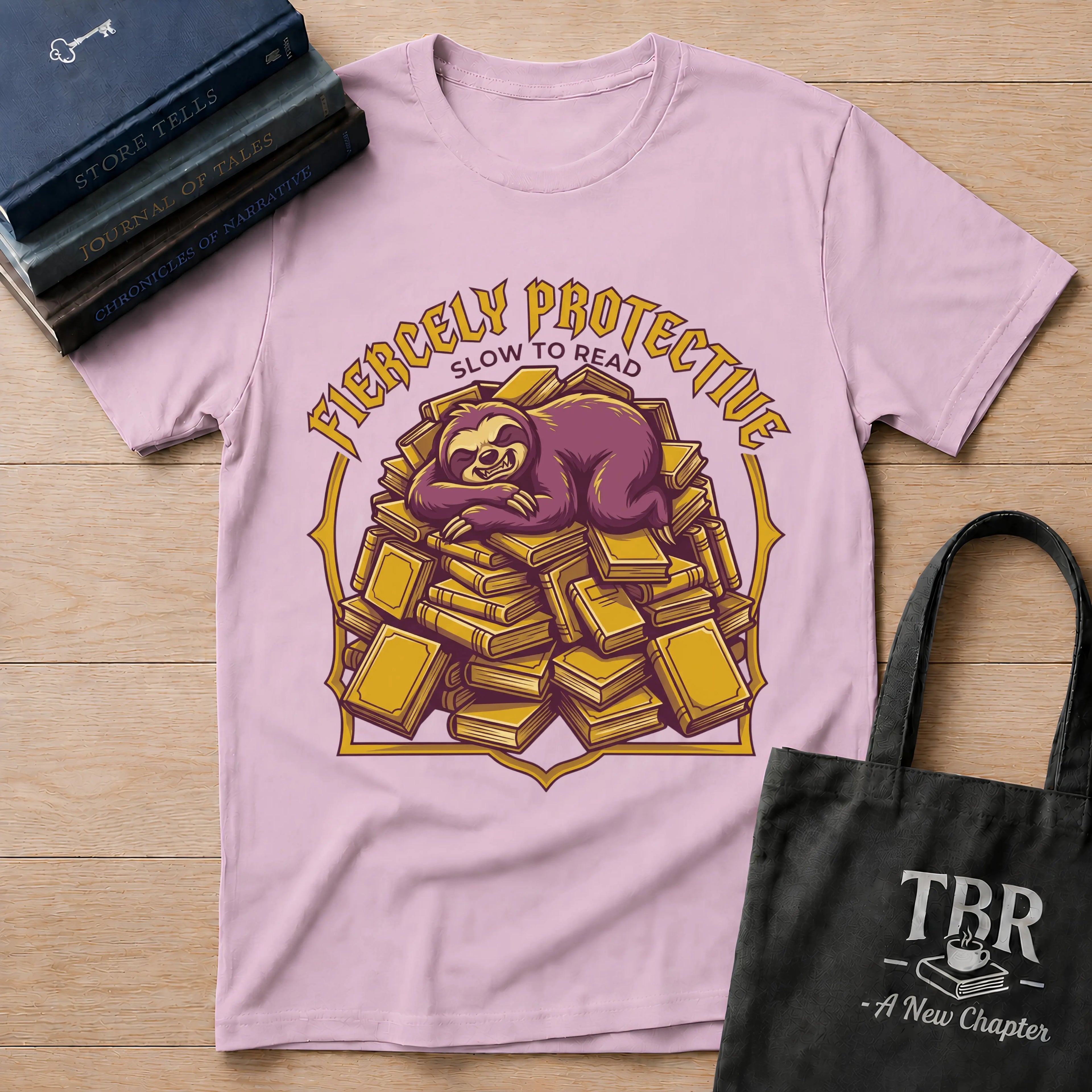 Fiercely Protective Slow To Read T-Shirt