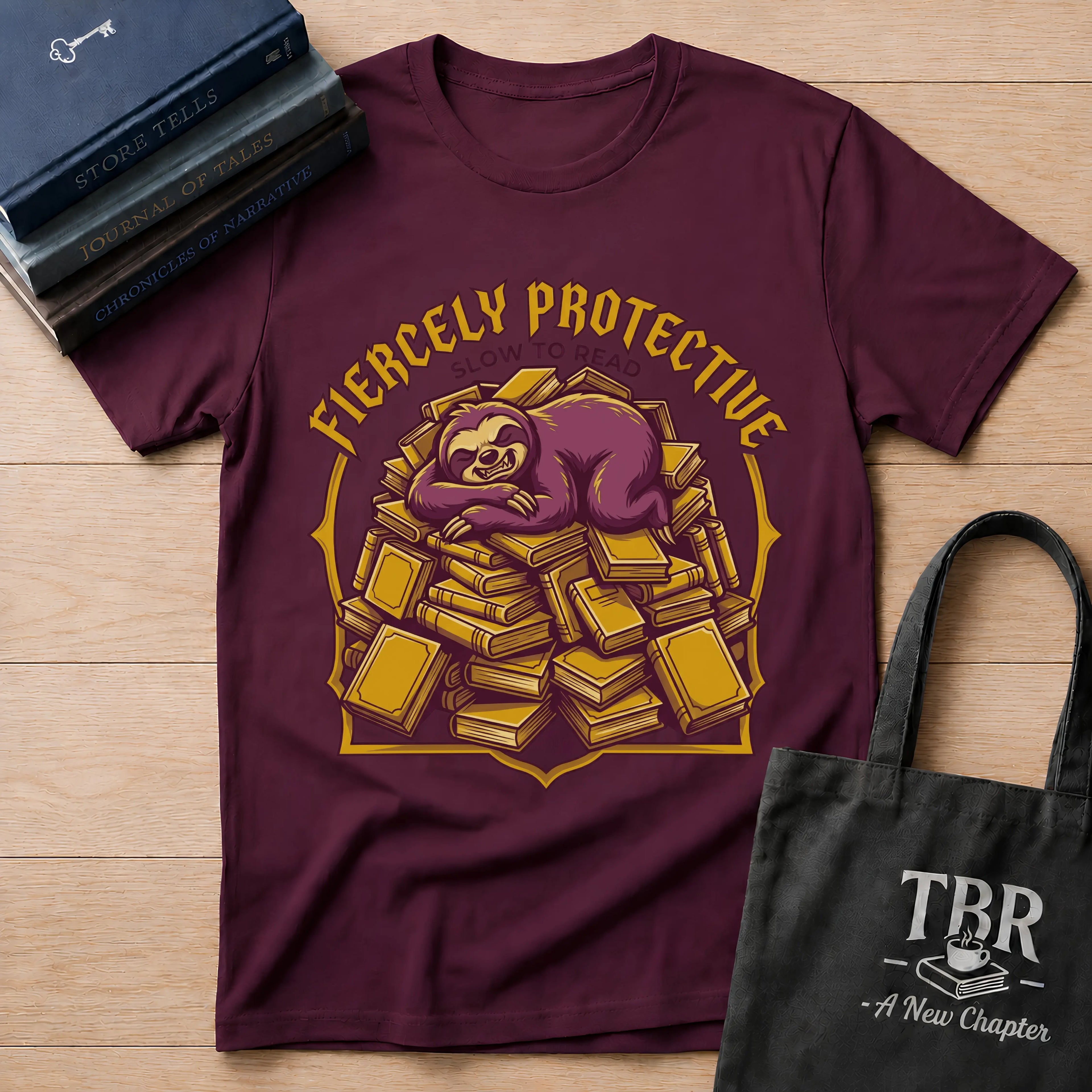 Fiercely Protective Slow To Read T-Shirt
