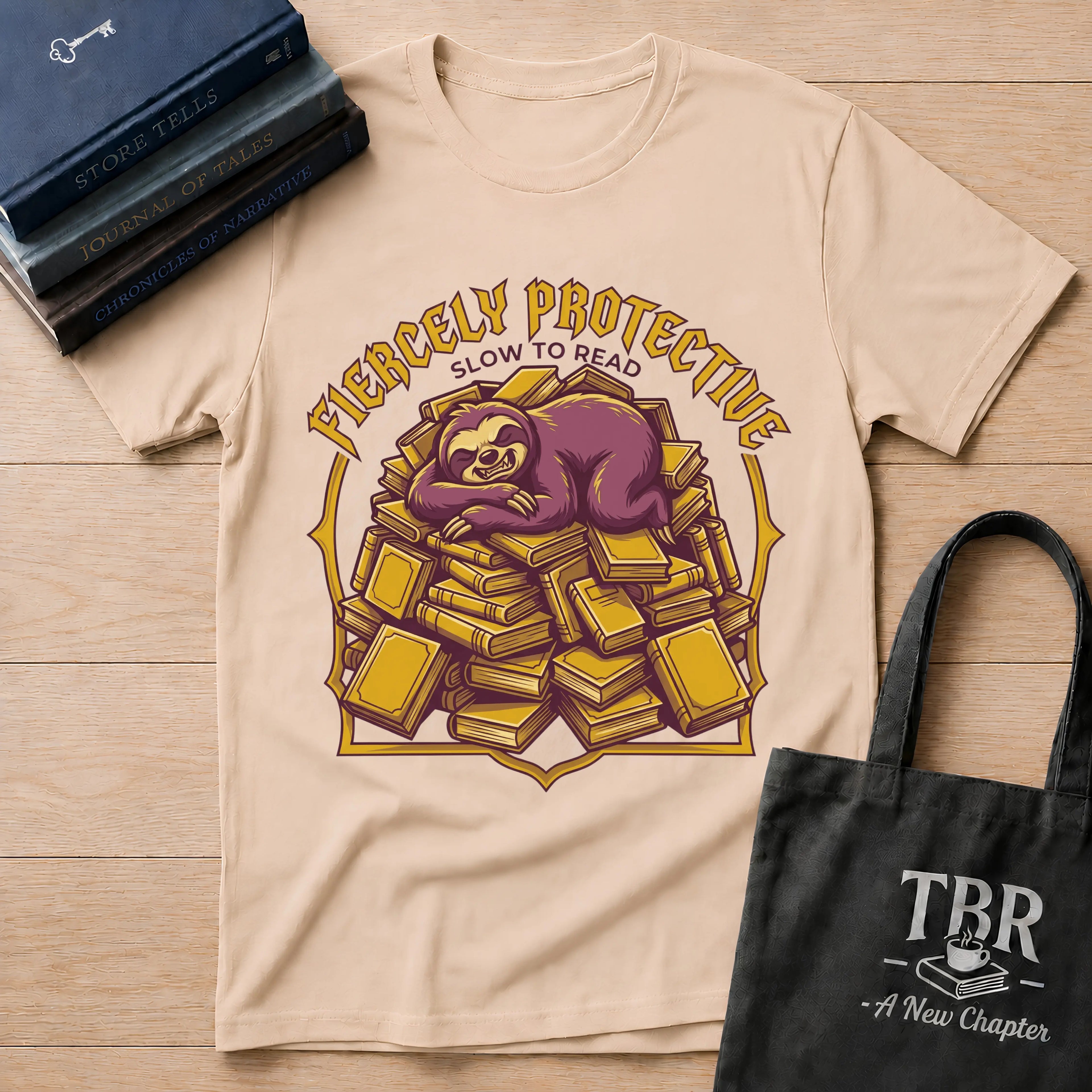 Fiercely Protective Slow To Read T-Shirt