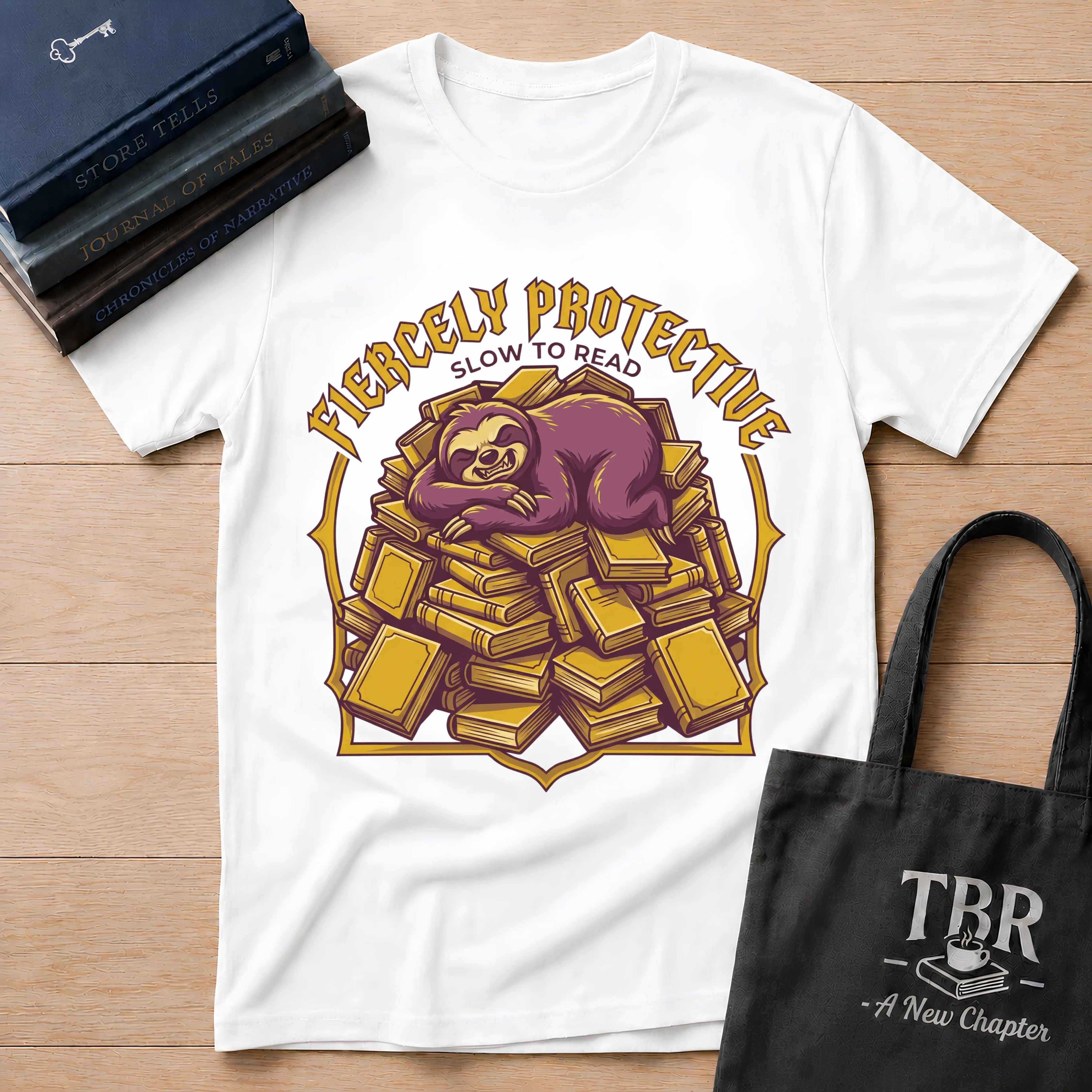 Fiercely Protective Slow To Read T-Shirt