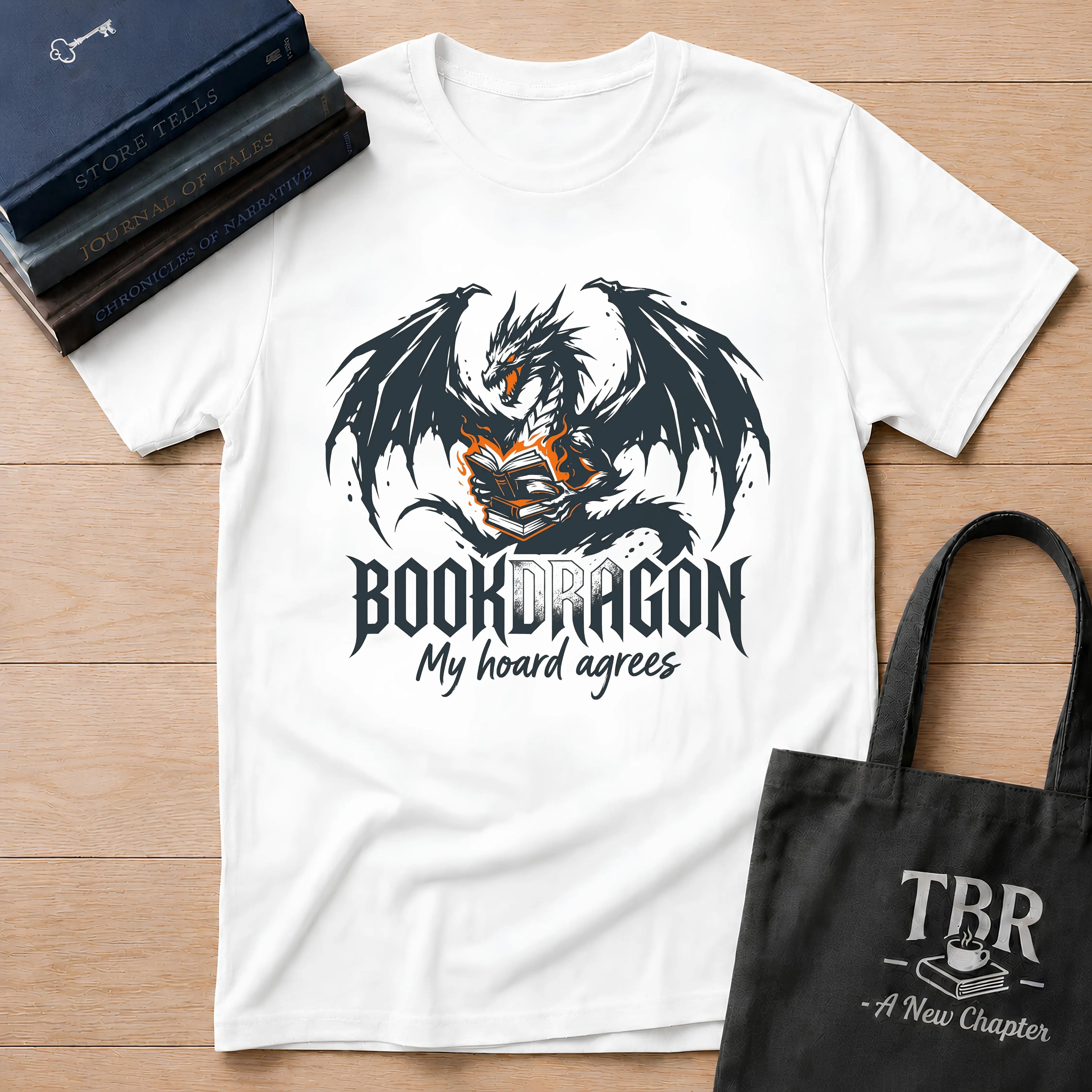 Bookdragon My Hoard Agrees T-Shirt