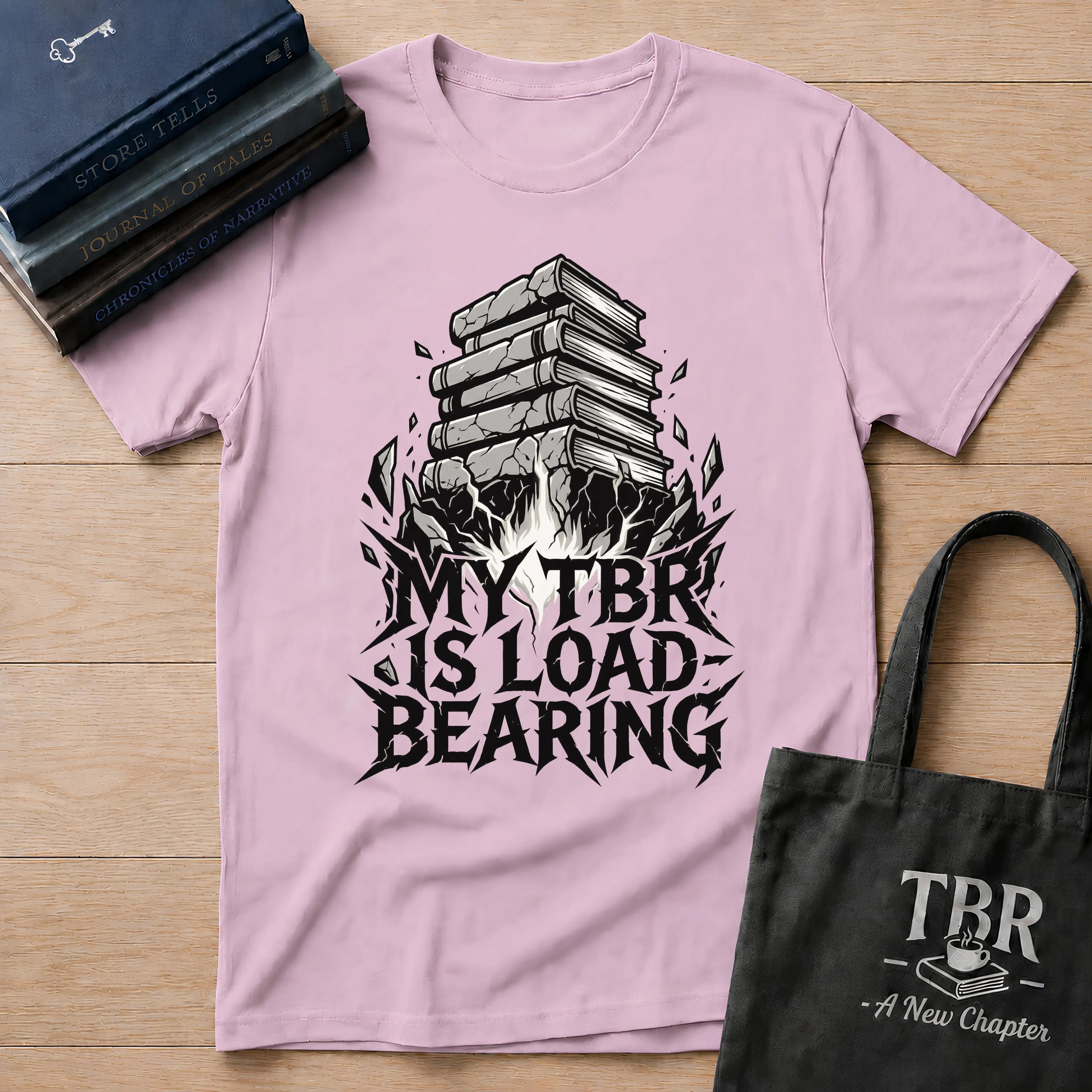 My TBR Is Load-Bearing T-Shirt
