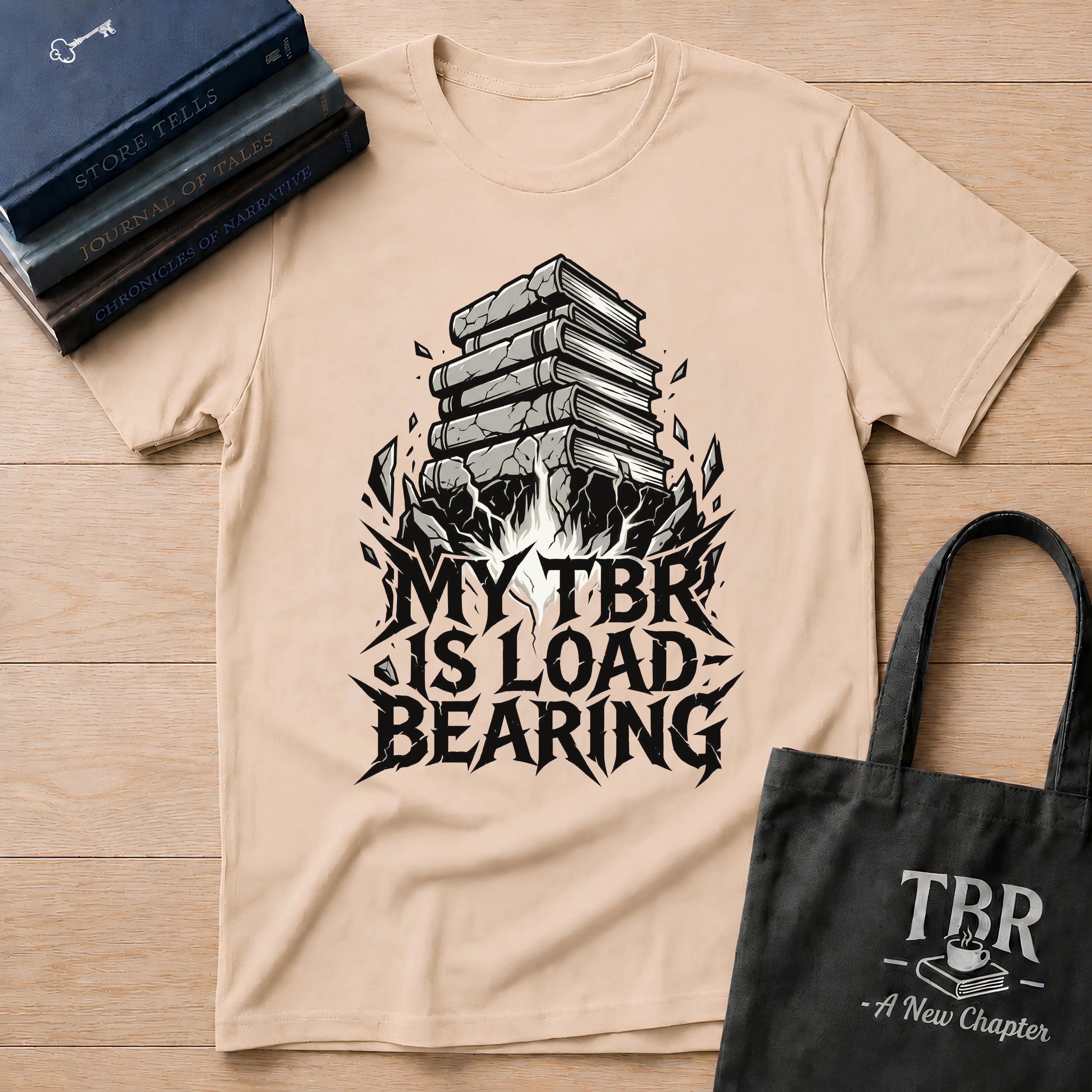 My TBR Is Load-Bearing T-Shirt