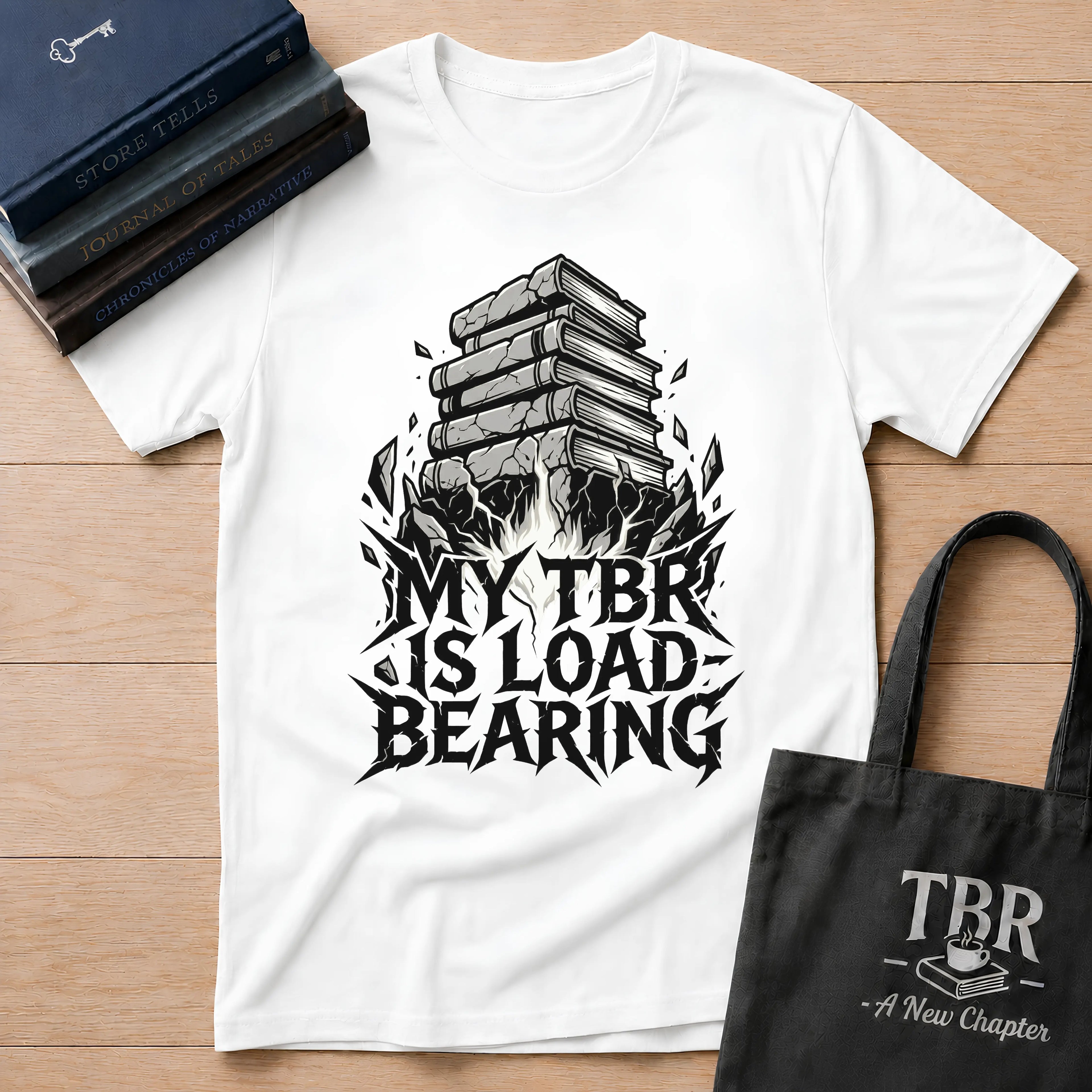 My TBR Is Load-Bearing T-Shirt
