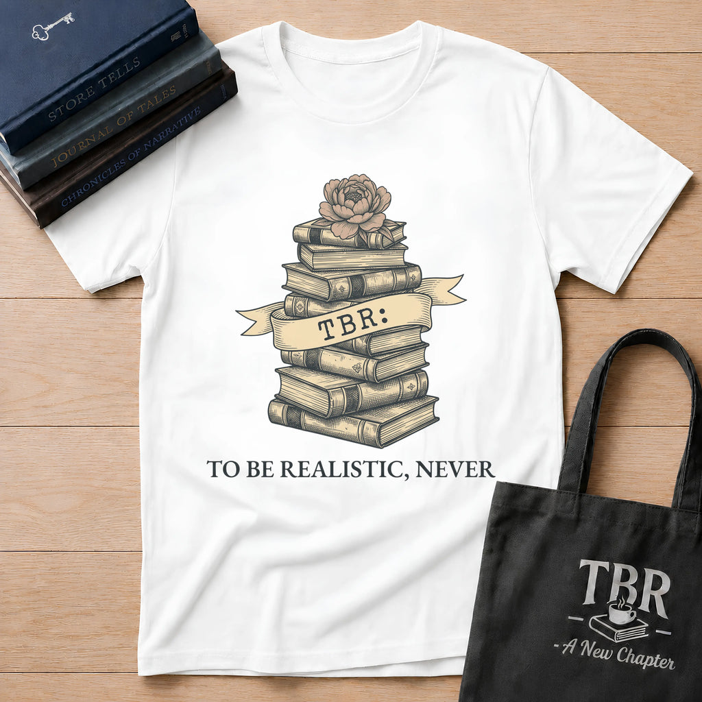 TBR To Be Realistic Never T-Shirt