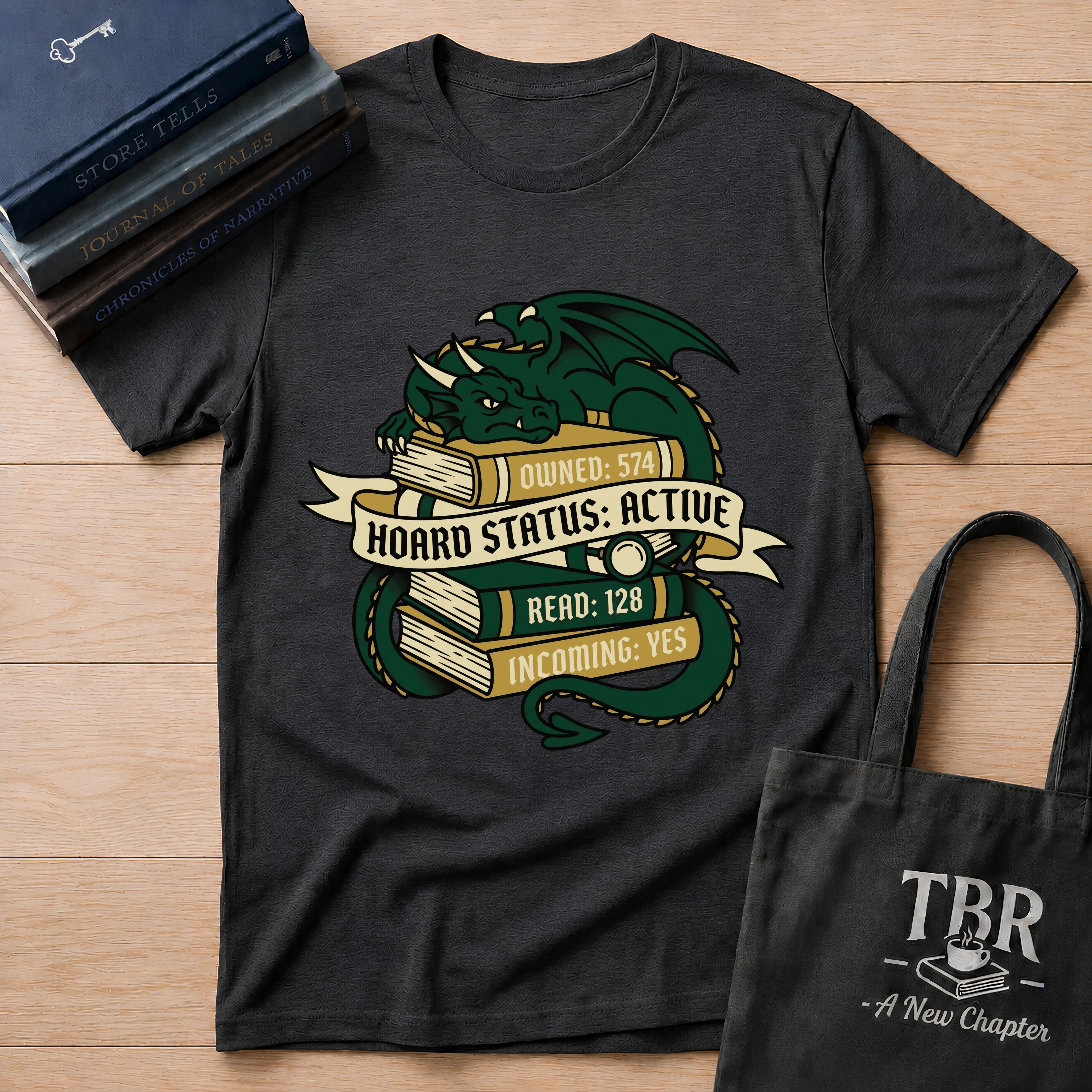 Hoard Status Active Dragon T-Shirt