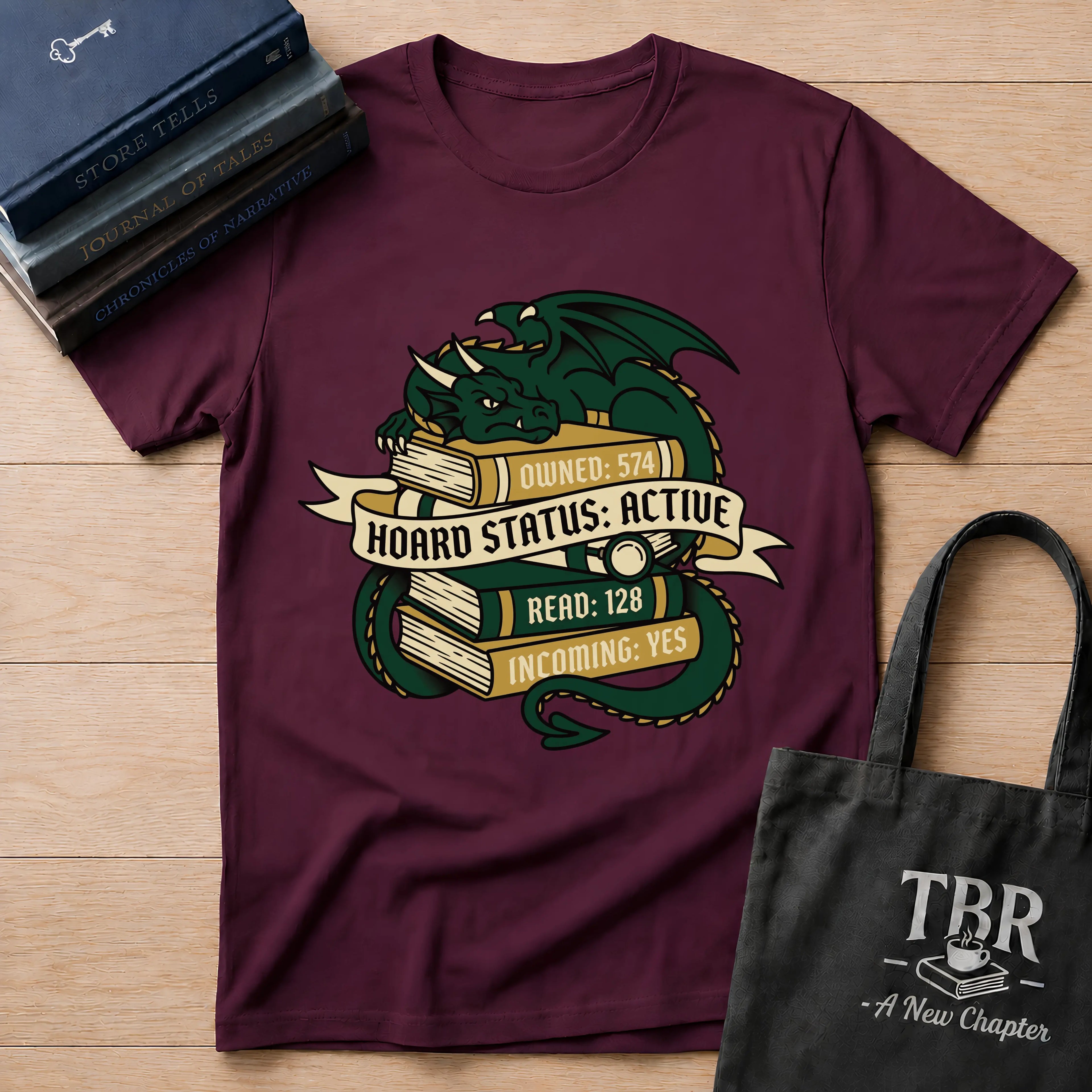 Hoard Status Active Dragon T-Shirt