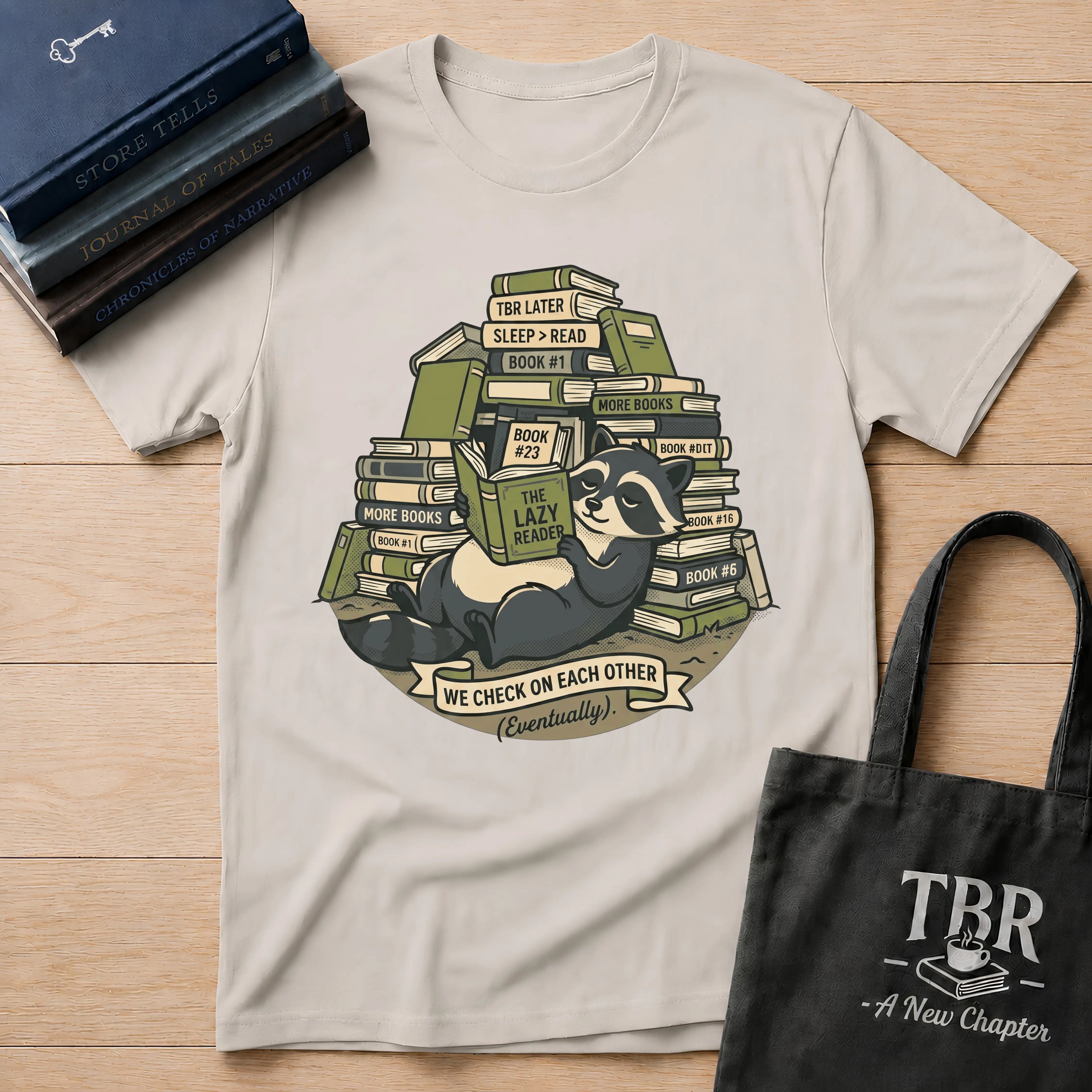 Professional Book Pile Attendant T-Shirt